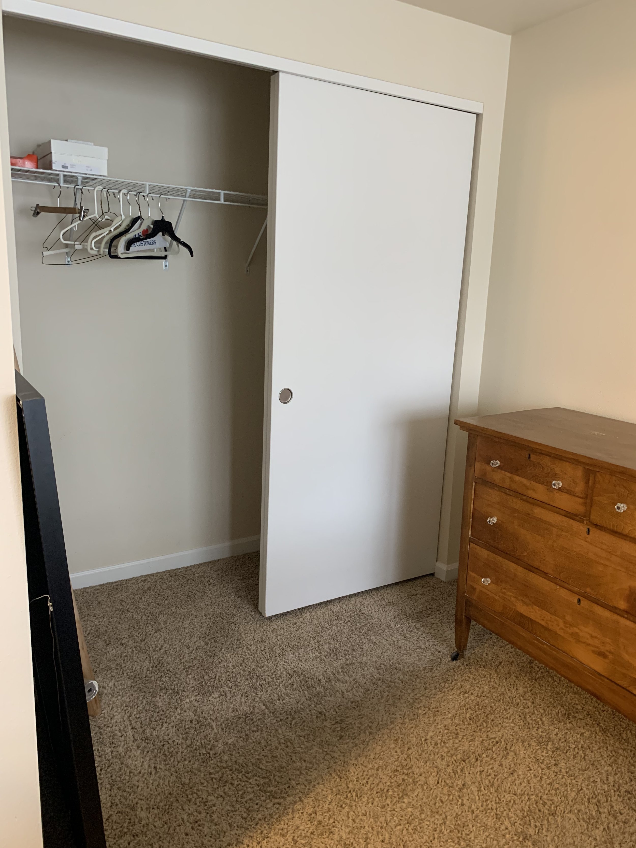 Before: Closet