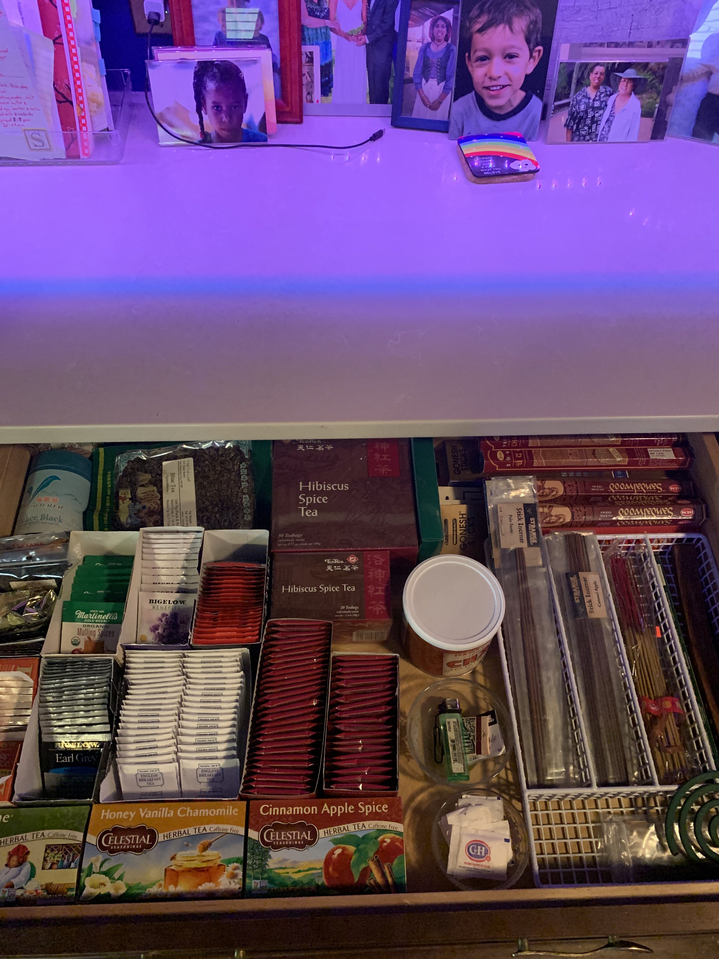 After: Tea Drawer