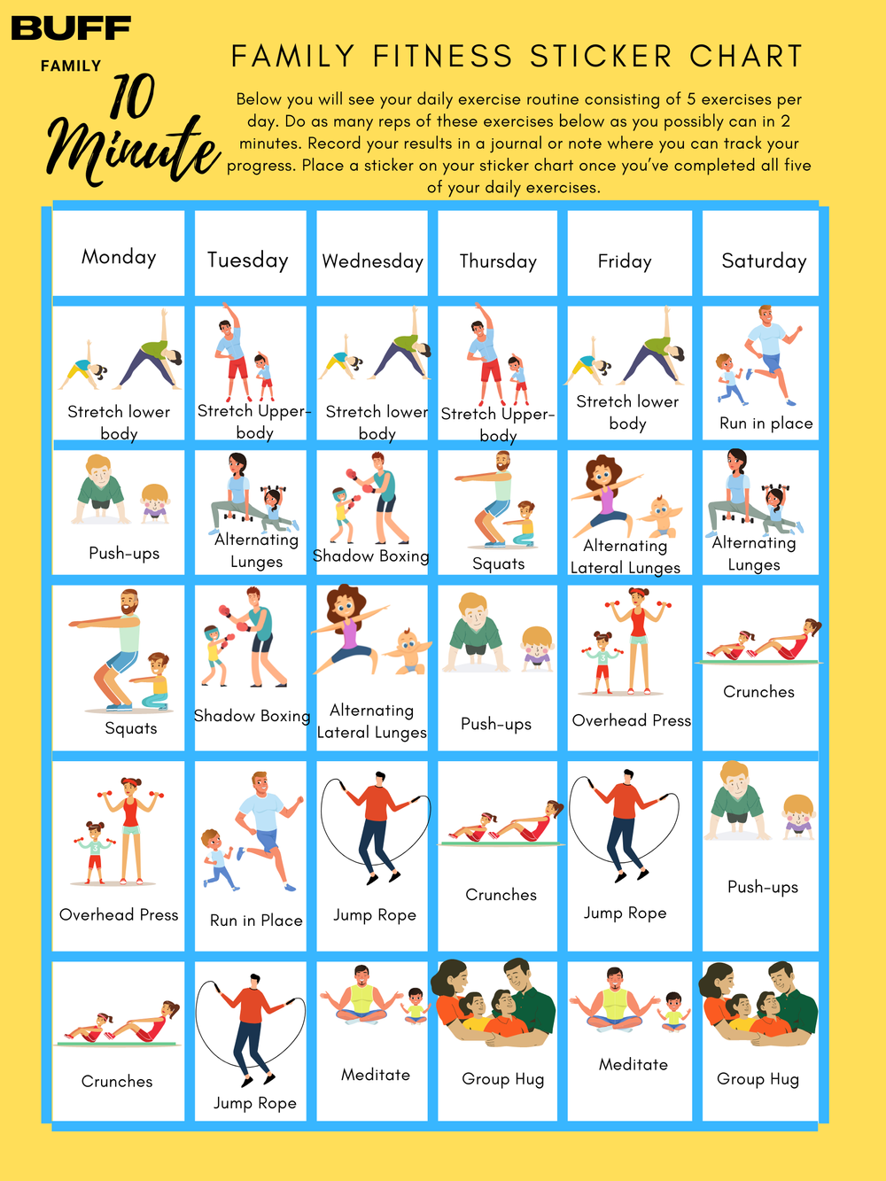 Family fitness tips: 4 fun workouts you can do with your kids at