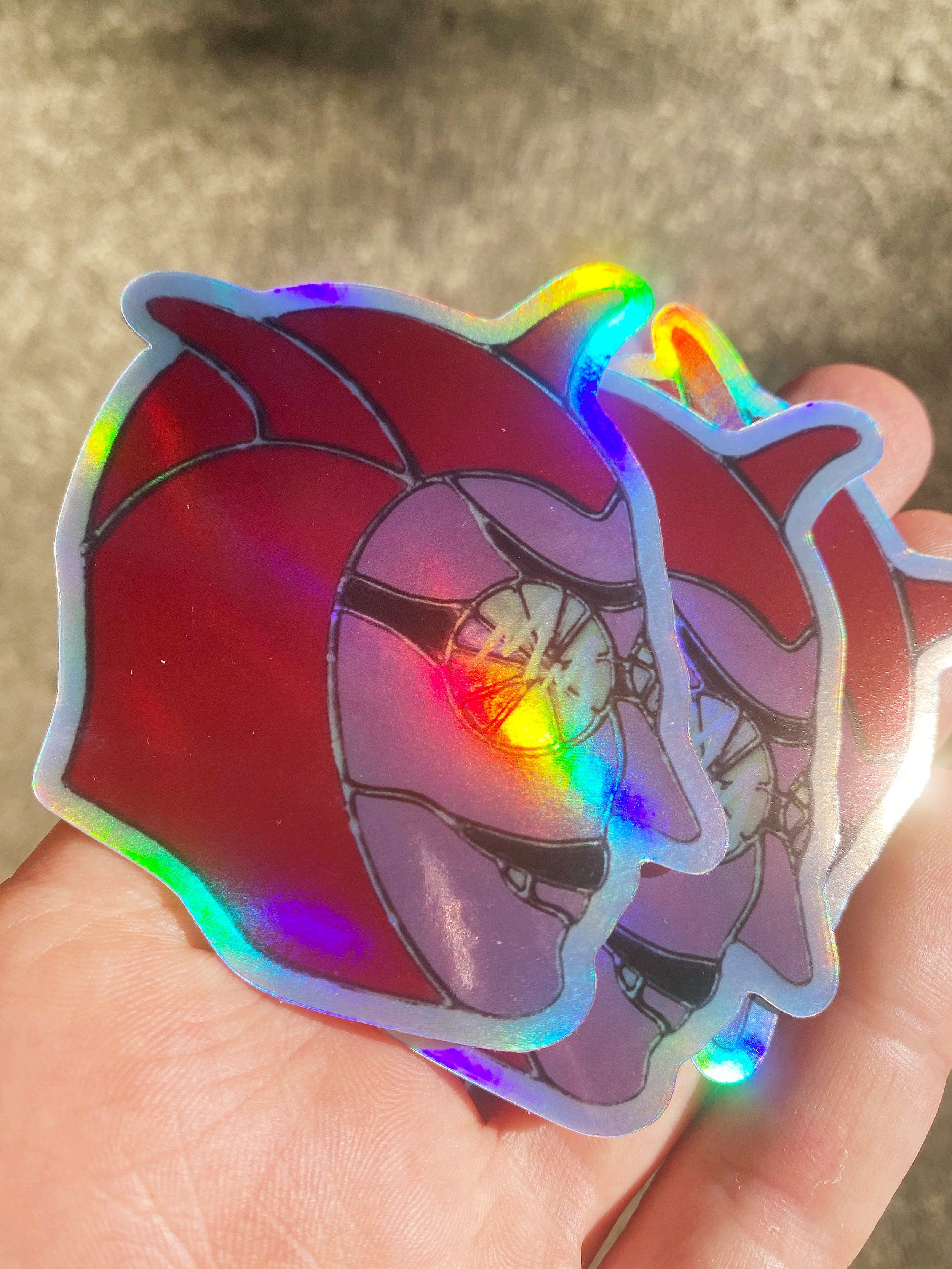 STICKER, HOLO SPICE BOY
