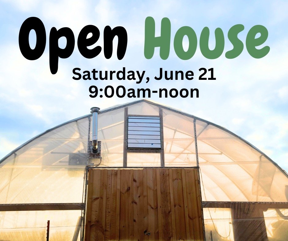 Open House Event is scheduled Saturday, June 21 from 9:00-noon. 

We are excited to open our doors for you to come shop all our favorite native plants! 
Along with our potted plants, we will also have a make-and-take 38 plug station where you can mix