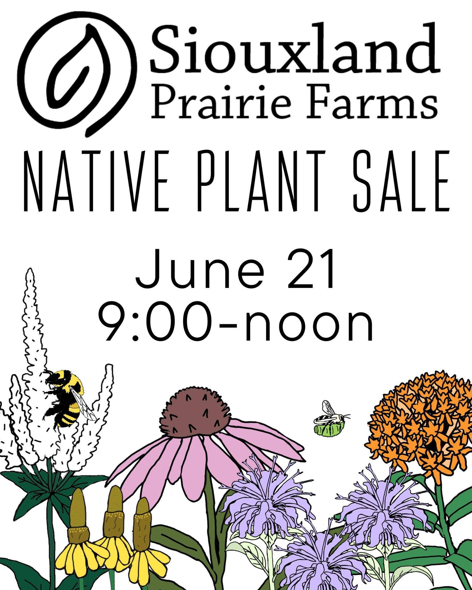 Here is what will be available Saturday at our Open House!

#siouxlandprairiefarms #NativePlantSale #pollinatorgarden
