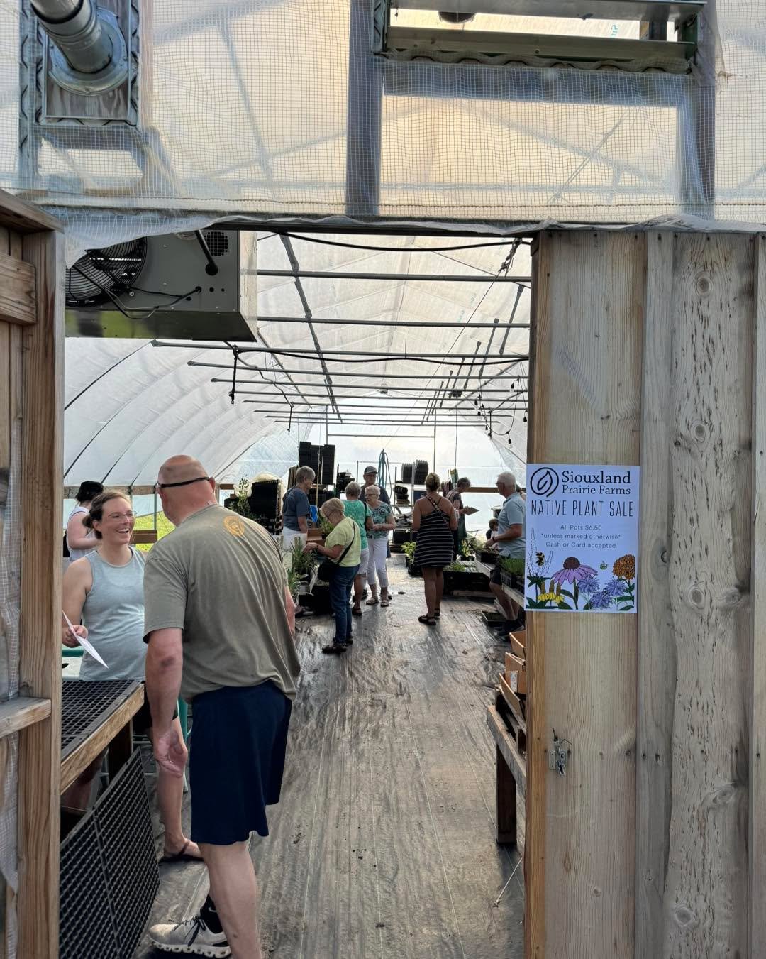 What a great morning for native plants! 
Thank you for all who came out to our open house this morning!

Happy planting!!
Online sales will resume tomorrow! 

#siouxlandprairiefarms #pollinatorgarden #nativeplants