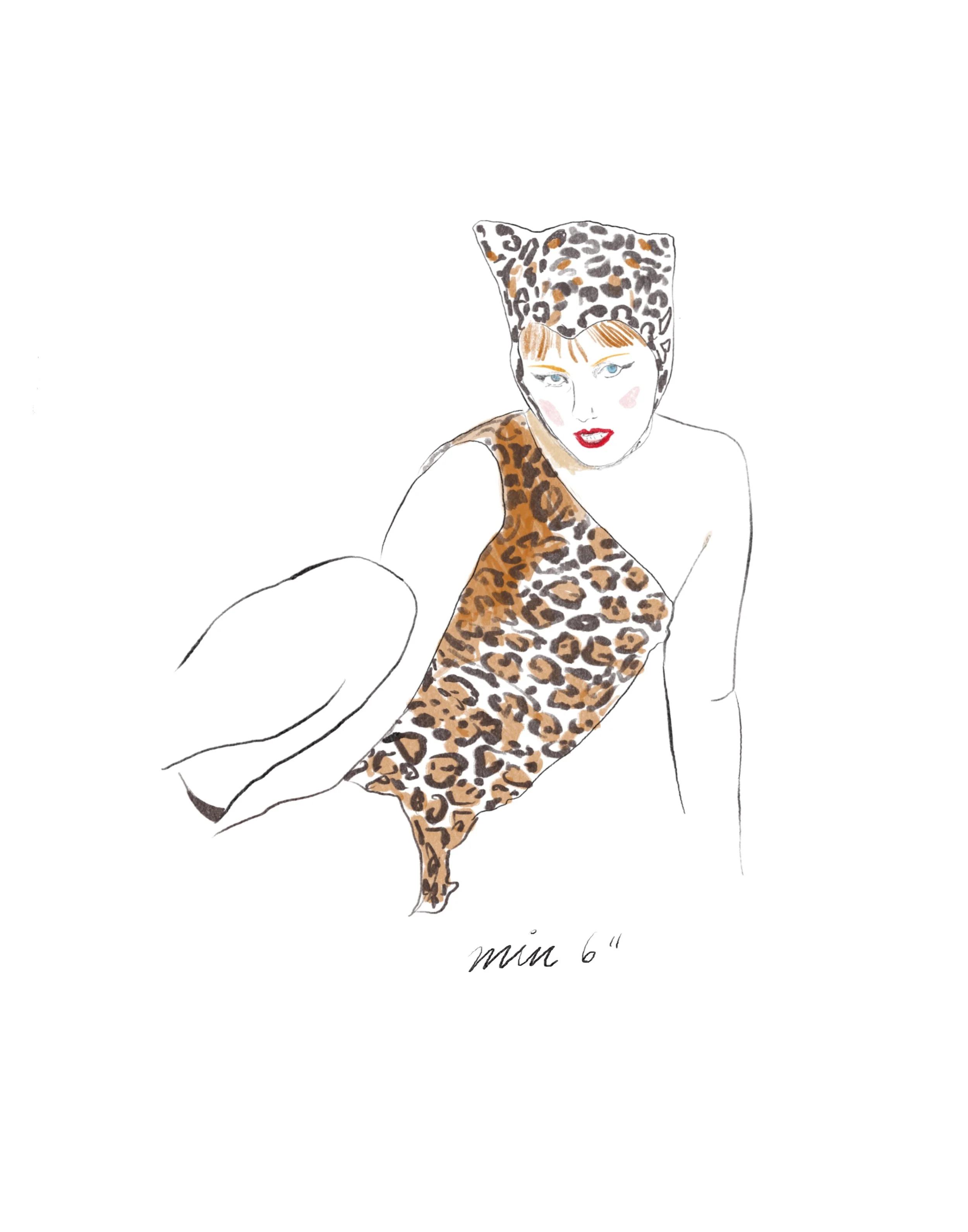 Cheetah girl (of Bobbi Menuez)