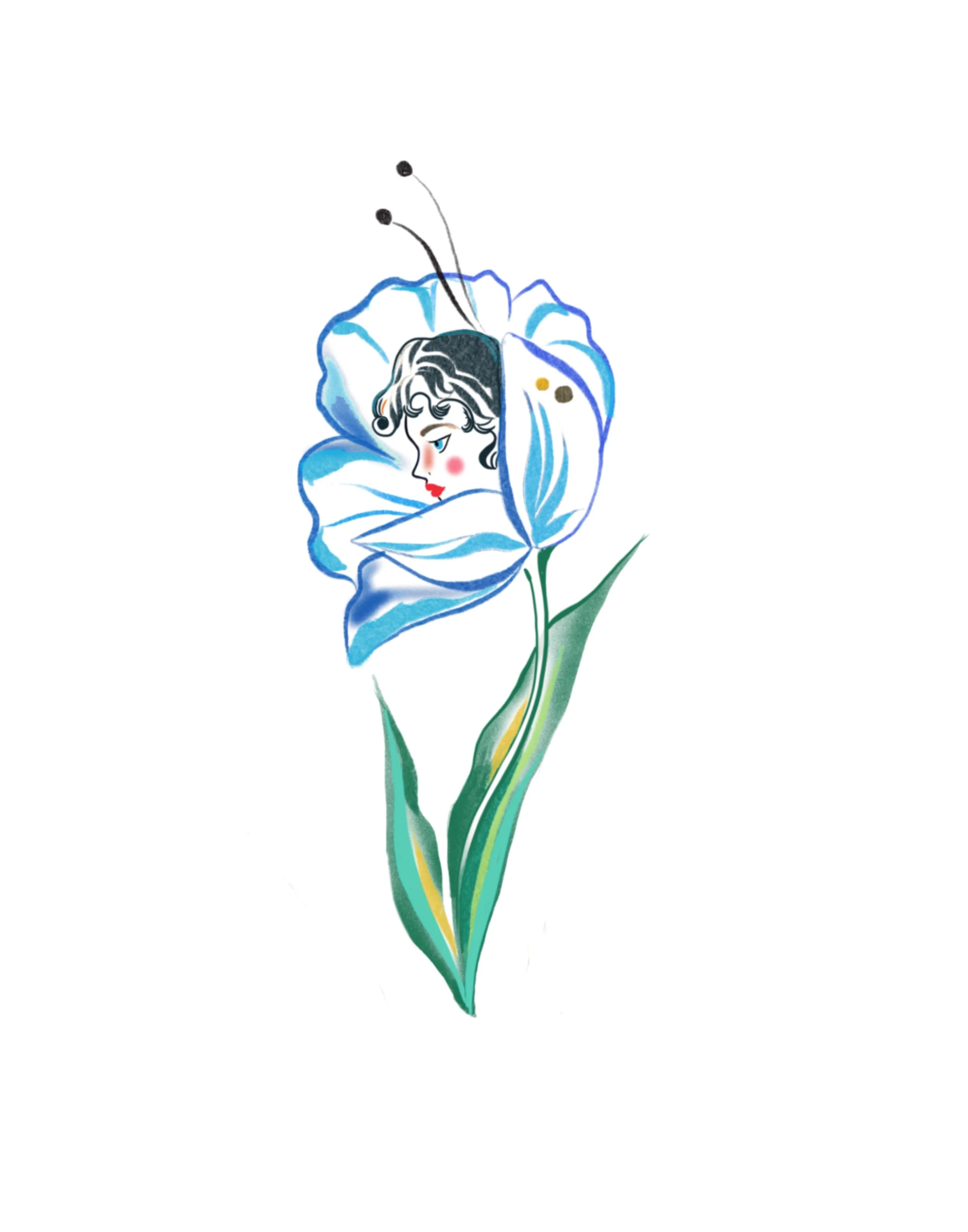 Tulip girl