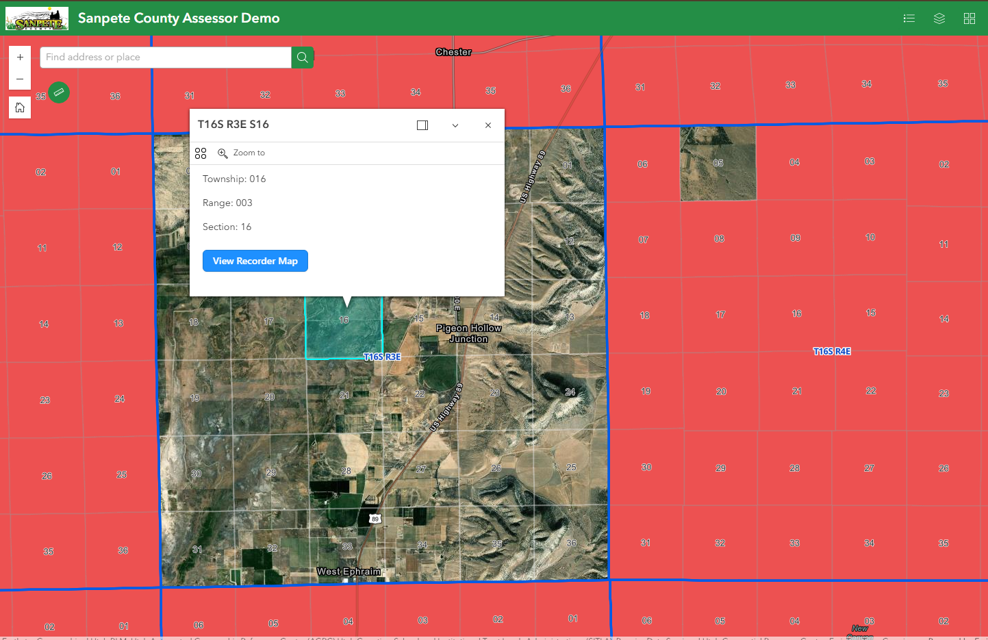 Assessor Application screenshot