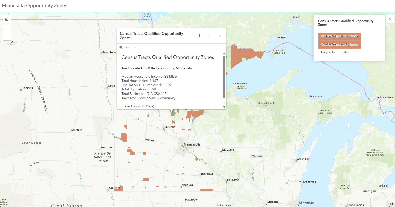 Opportunity Zone Map