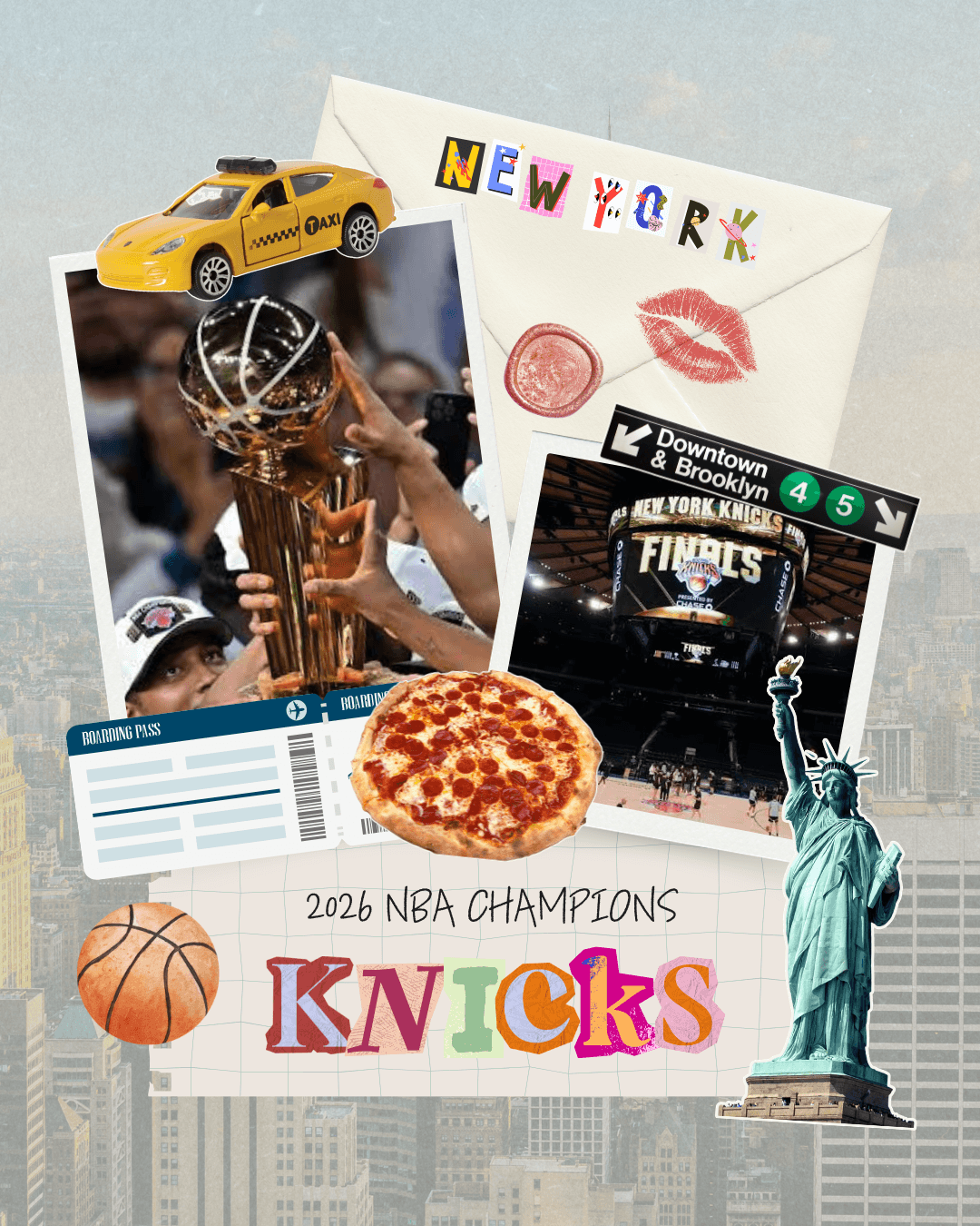 NBA Finals Event Recap Hero Image (Adobe InDesign)