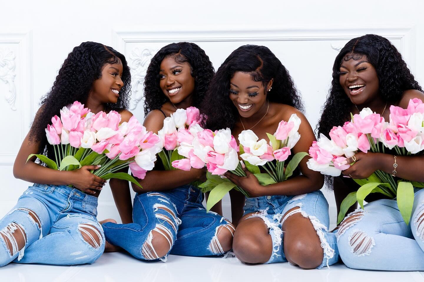 It&rsquo;s the First Day of Spring! 🌸💐
Cheers to longer days, brighter smiles and the warmth of friendship! 🥂

🙋🏾&zwj;♀️: @princess.amaa @keziaxjo @adease4reall @_.laaurennn_