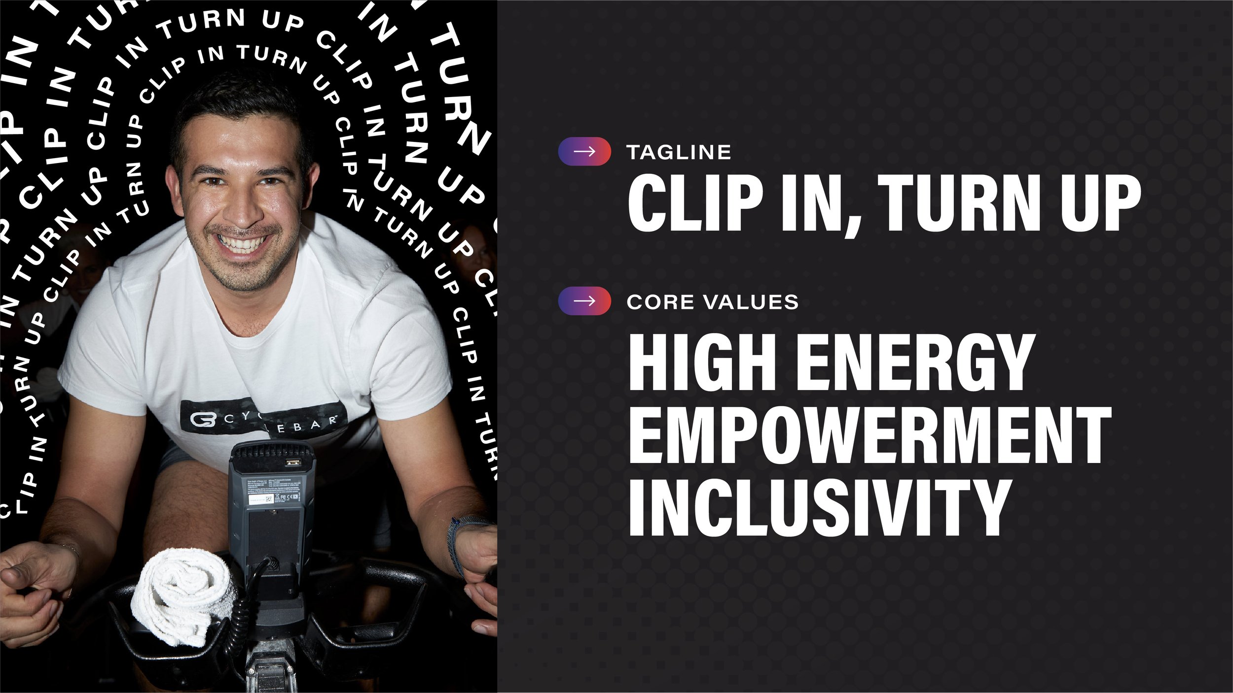 New brand messaging was key in rolling out the rebrand properly. We introduced a new tagline that breathed new life into the "party on a bike" mantra so commonly used in the industry and reshaped the brand values to reflect what our community valued 