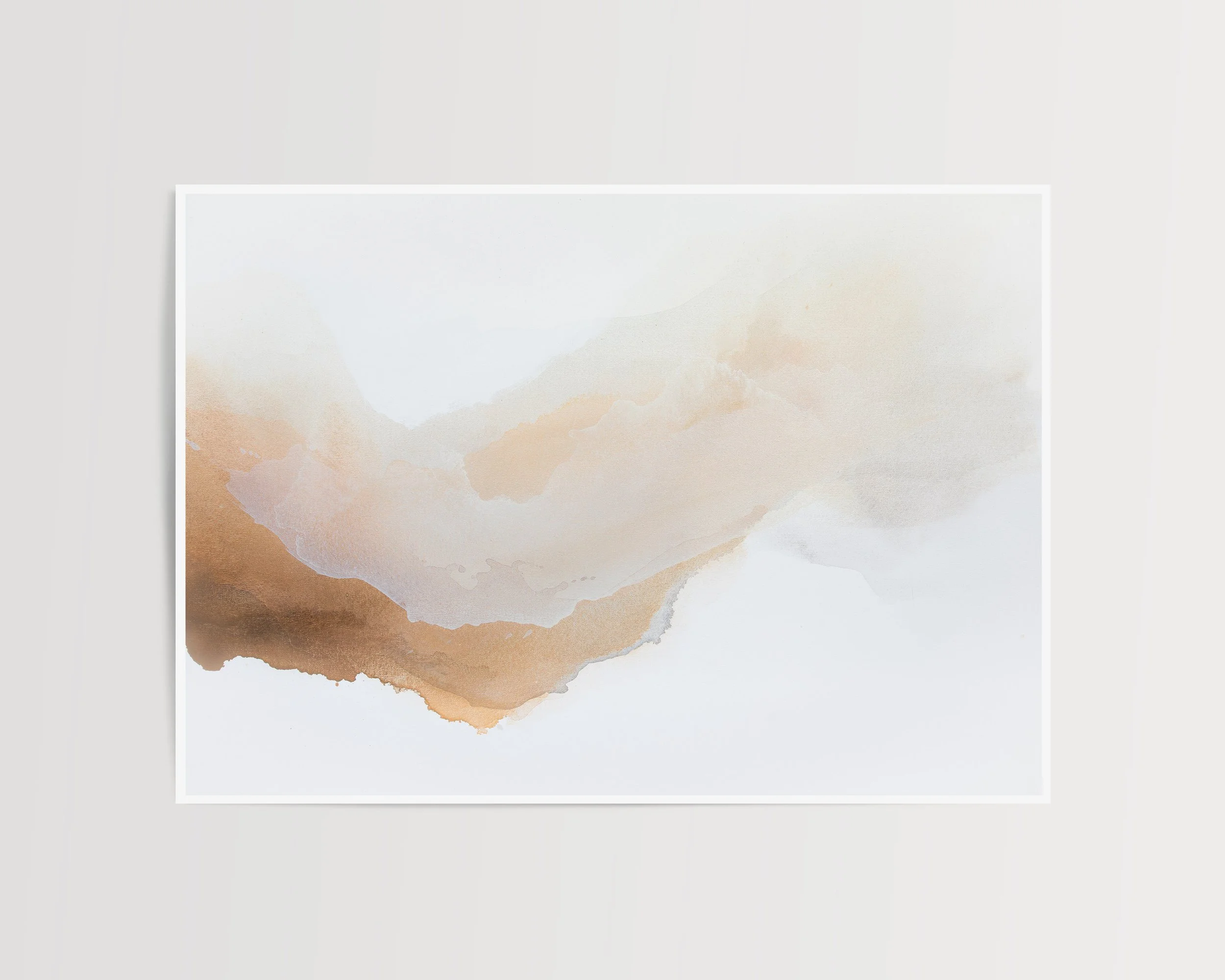 Light Through Water. Canvas Print. Rebecca King Art