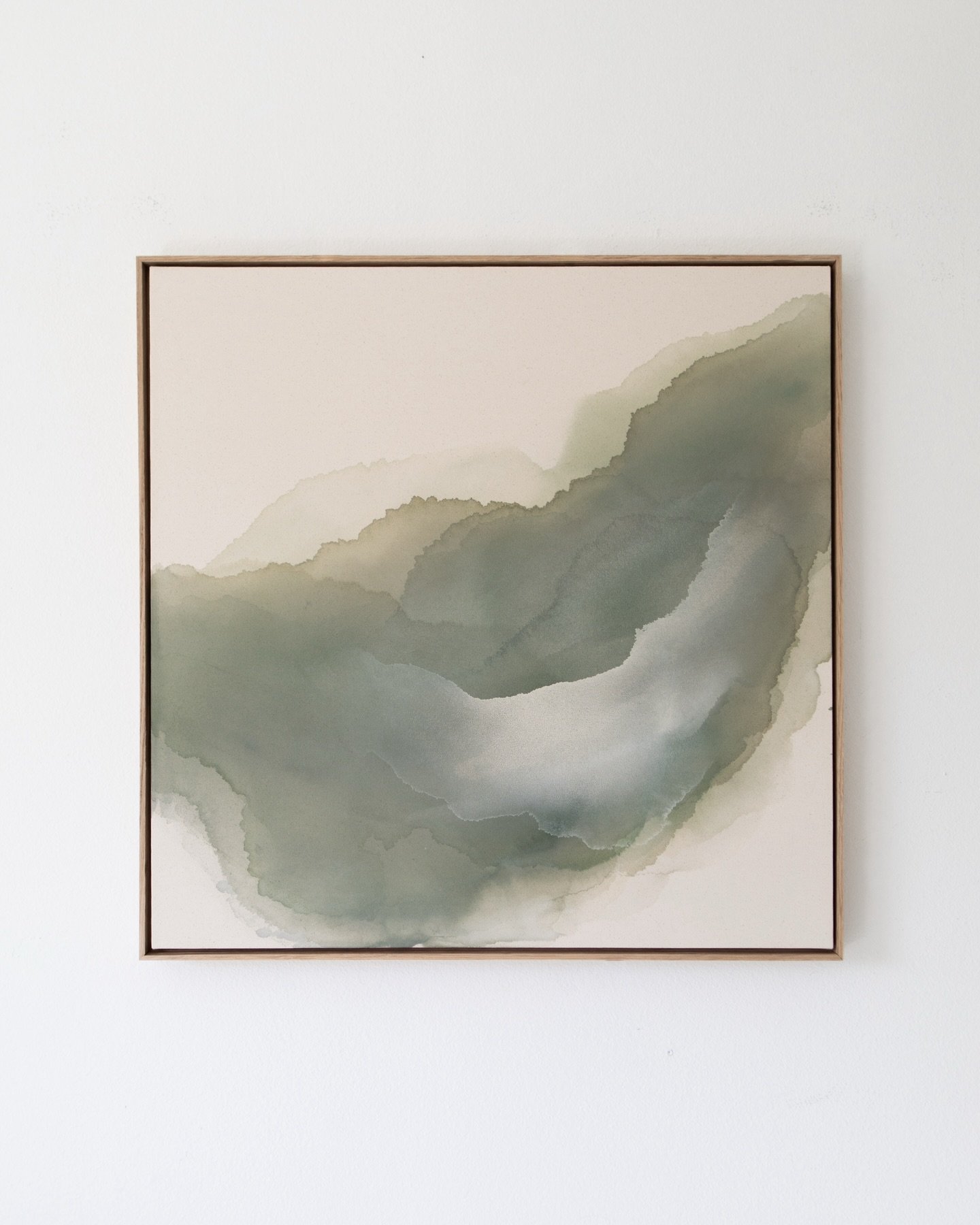 A personal favorite in my latest collection🤍 
⠀⠀⠀⠀⠀⠀⠀⠀⠀
The Slow Unfolding | 36x36 Original Painting on Canvas 
Sold