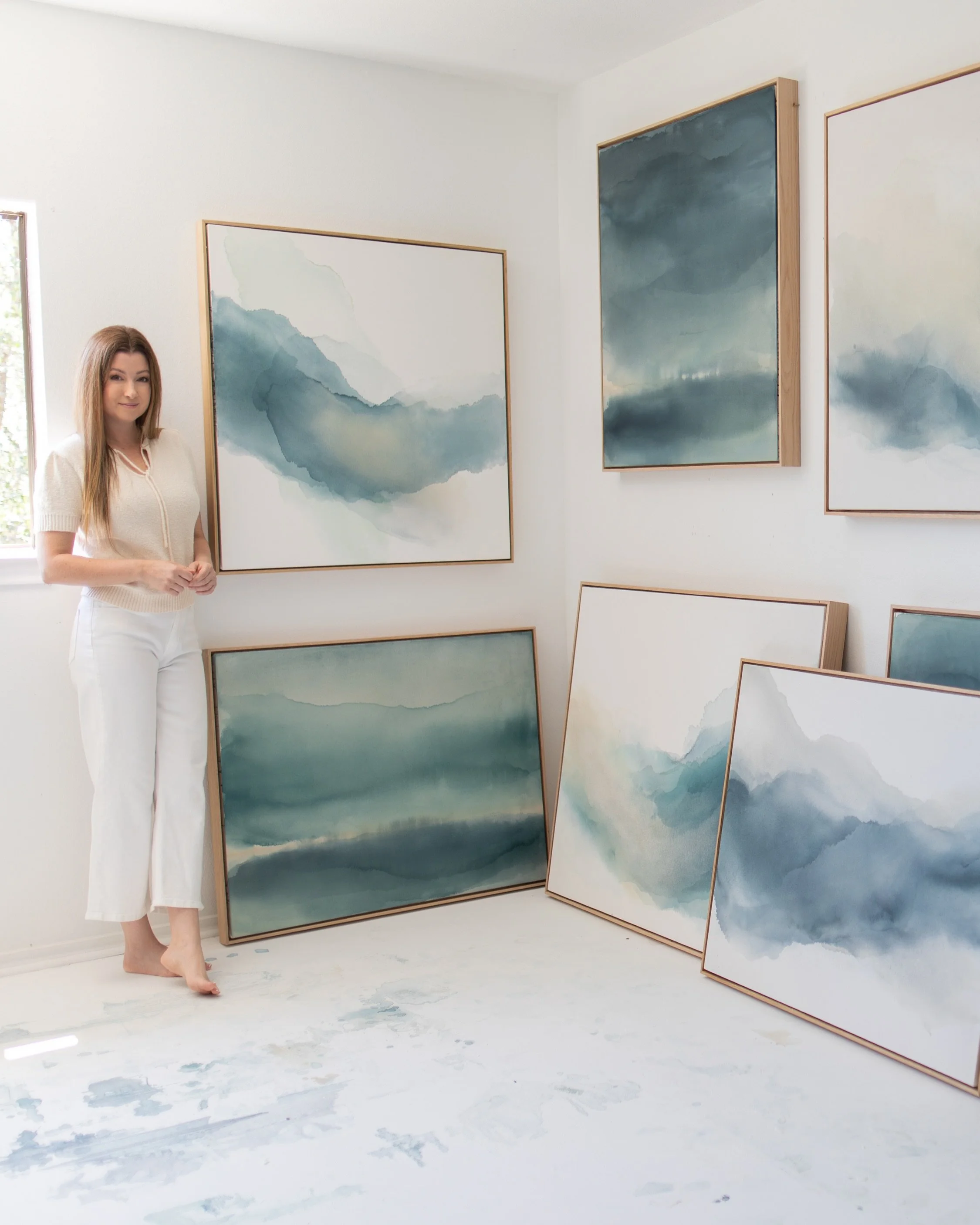 The Periphery Collection, releases Today at 12pm(CST) to my Collectors List and I&rsquo;m so incredibly excited to share it with you.💙

Capturing the waters edge, barely out of reach, the rainfall moving in from a distance, shorelines fade and the f
