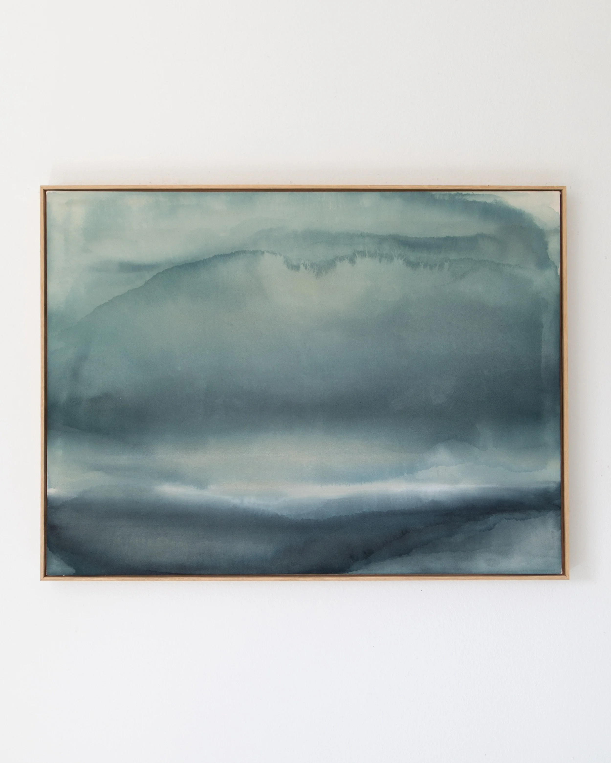 I feel so drawn to this piece, &lsquo;Salt and Light&rsquo; | 36x48in.

Capturing the horizon at blue hour over the water at the last light of day.

I always feel a faint longing as the sun sets, as the glow fades. It&rsquo;s fleeting, distant and go