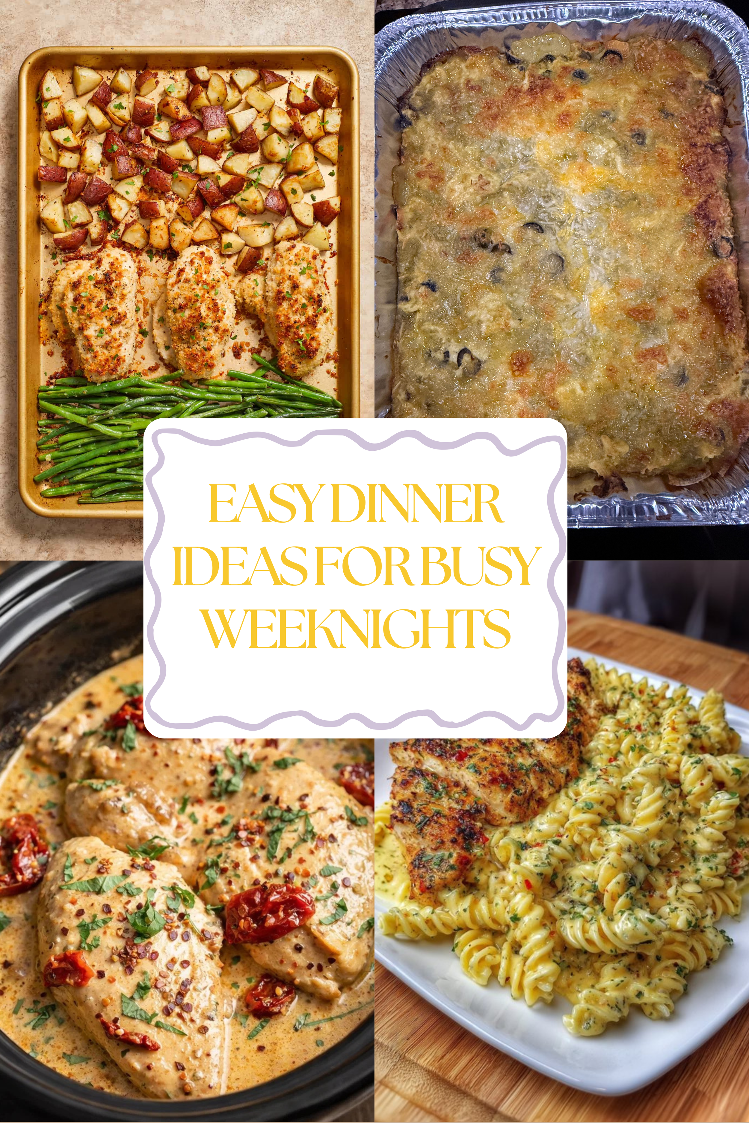 Easy Dinner Ideas for Busy Weeknights