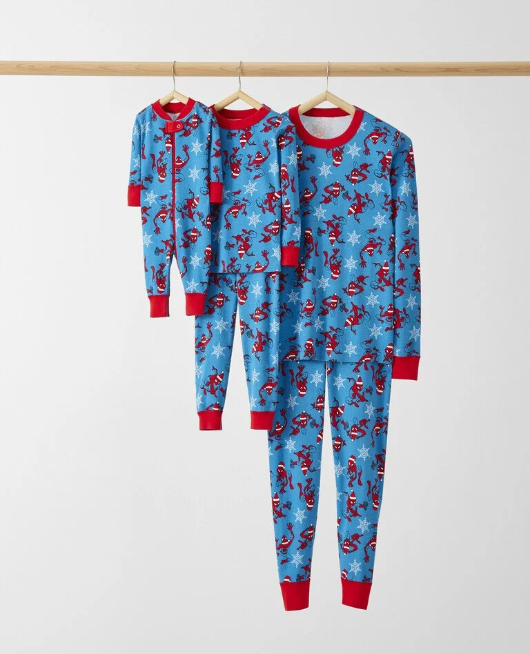 Spider Man matching family pajamas