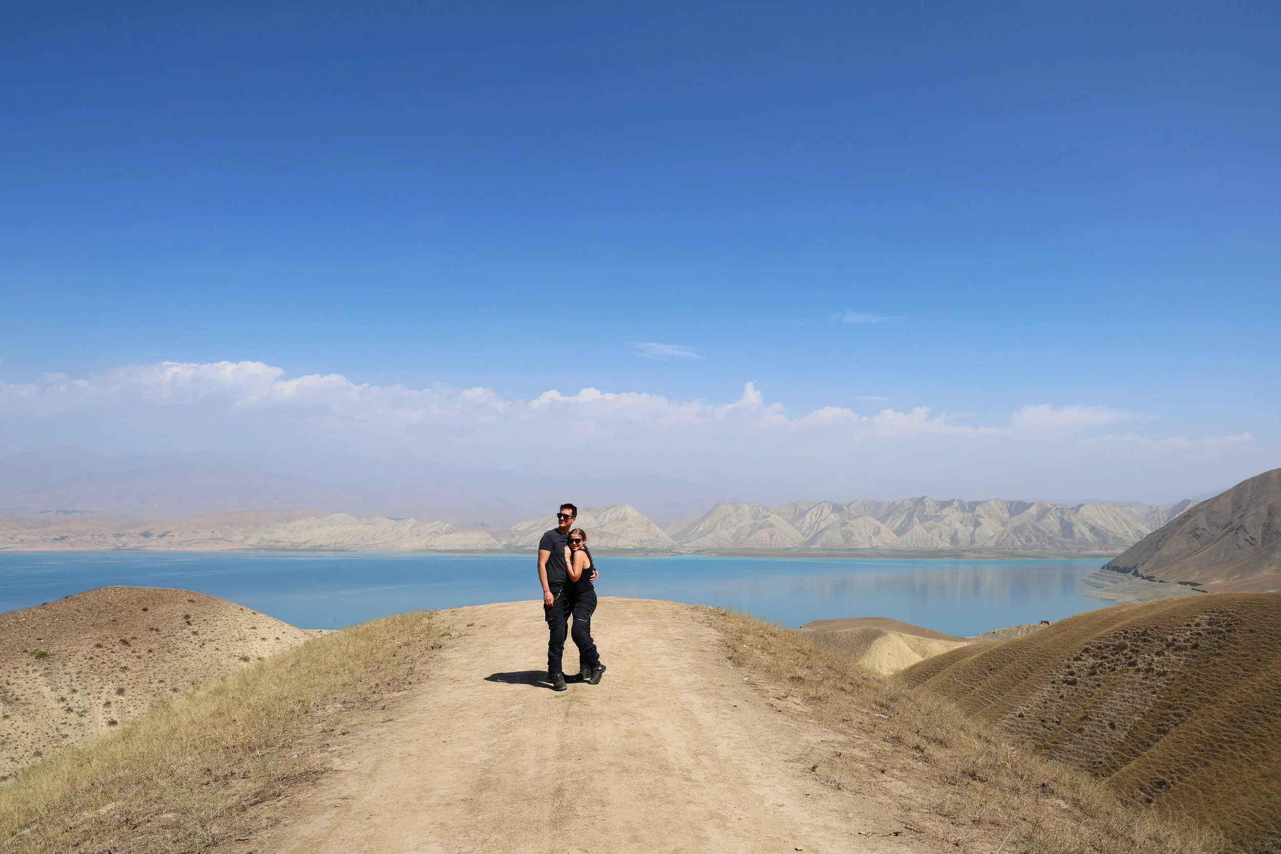 Sean and Emily In Kyrgstan