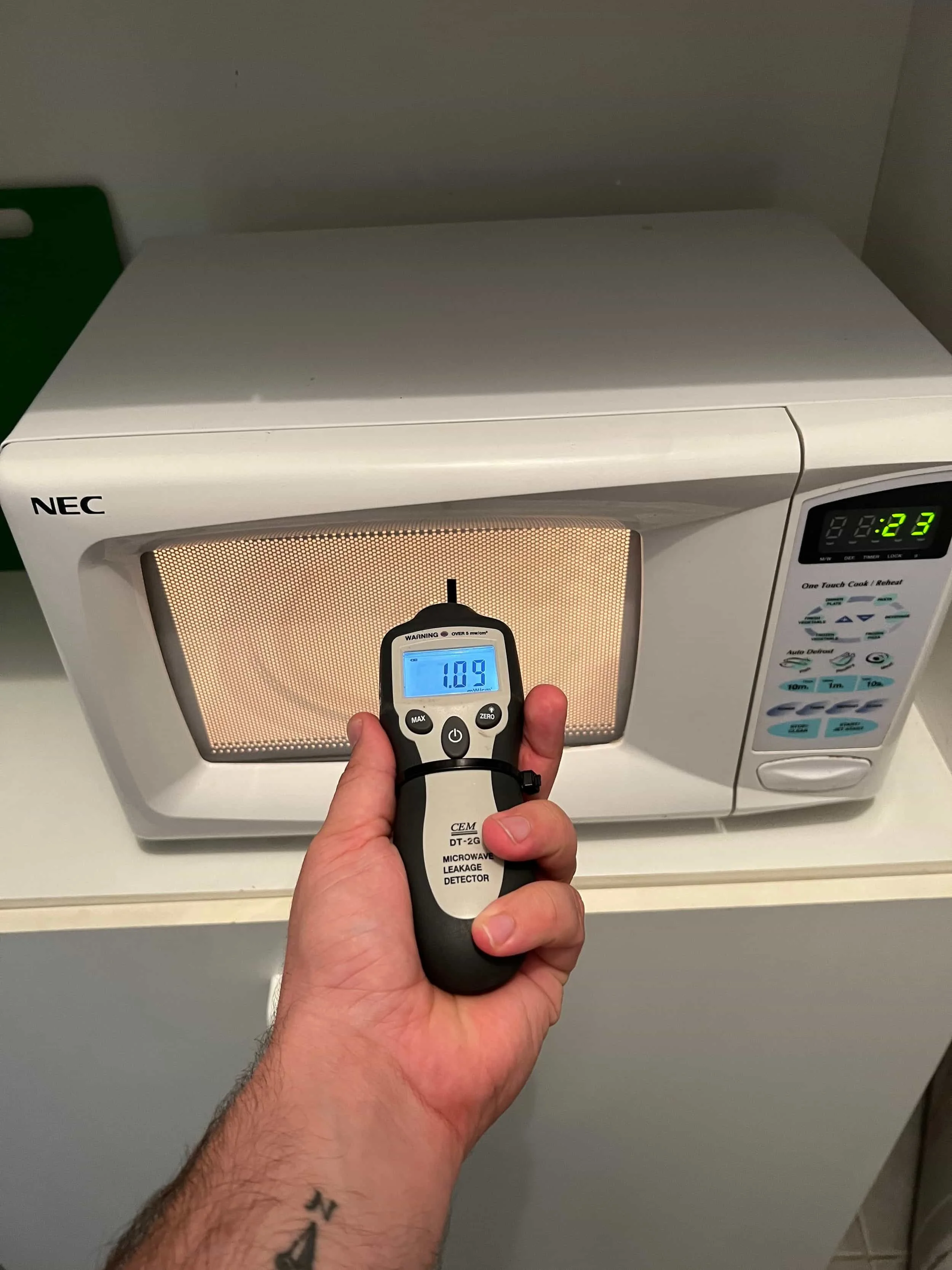   Microwave Leakage Testing  