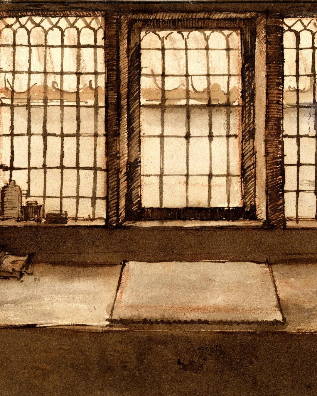 A painter's most valuable possession was not a brush or a pigment. It was a window.

North-facing light was steady and cool and did not shift through the day, so a colour mixed at noon could be trusted an hour later. By candle, everything distorted. 