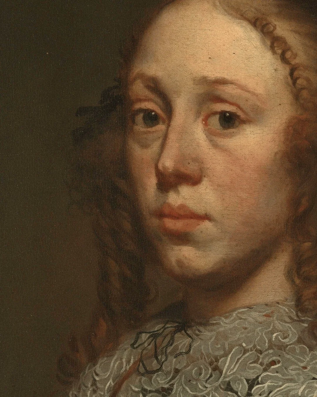 Every face painter's studio runs on someone else's money. This one runs on Mary de Droocht's money.

She is the wife whose family fortune keeps the whole enterprise afloat. Mary keeps a ledger, and she notices when the sums no longer add up. She's no