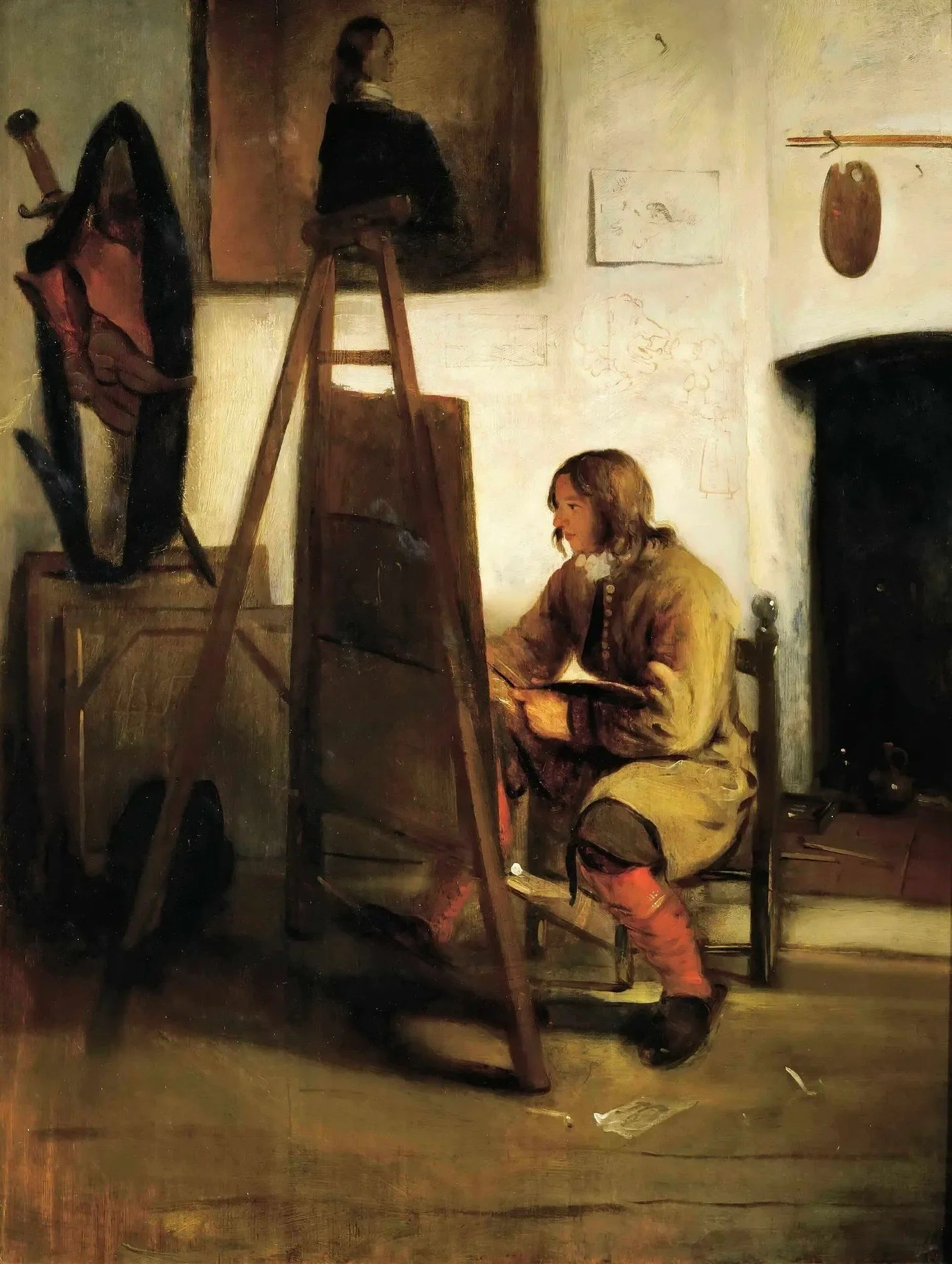 Two years, Henry keeps telling himself. Two more years of grinding another man's colours, and then a studio of his own in Exeter, and Nell, and his boy.

He has shared a studio with Antonis for those two years. The smell of pine resin, spike lavender