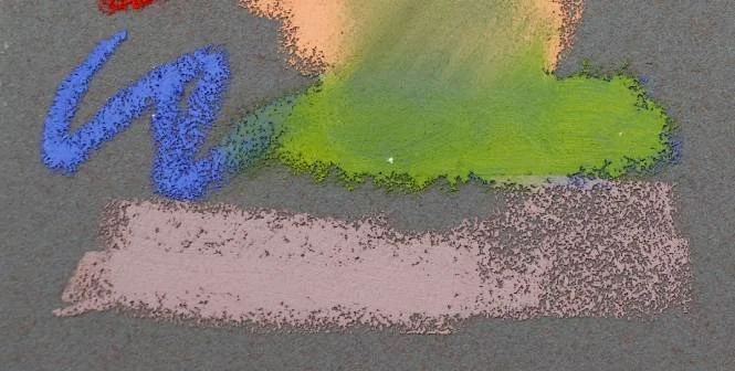 Canson Mi-Teintes Velvet paper vs Pastelmat texture closeup