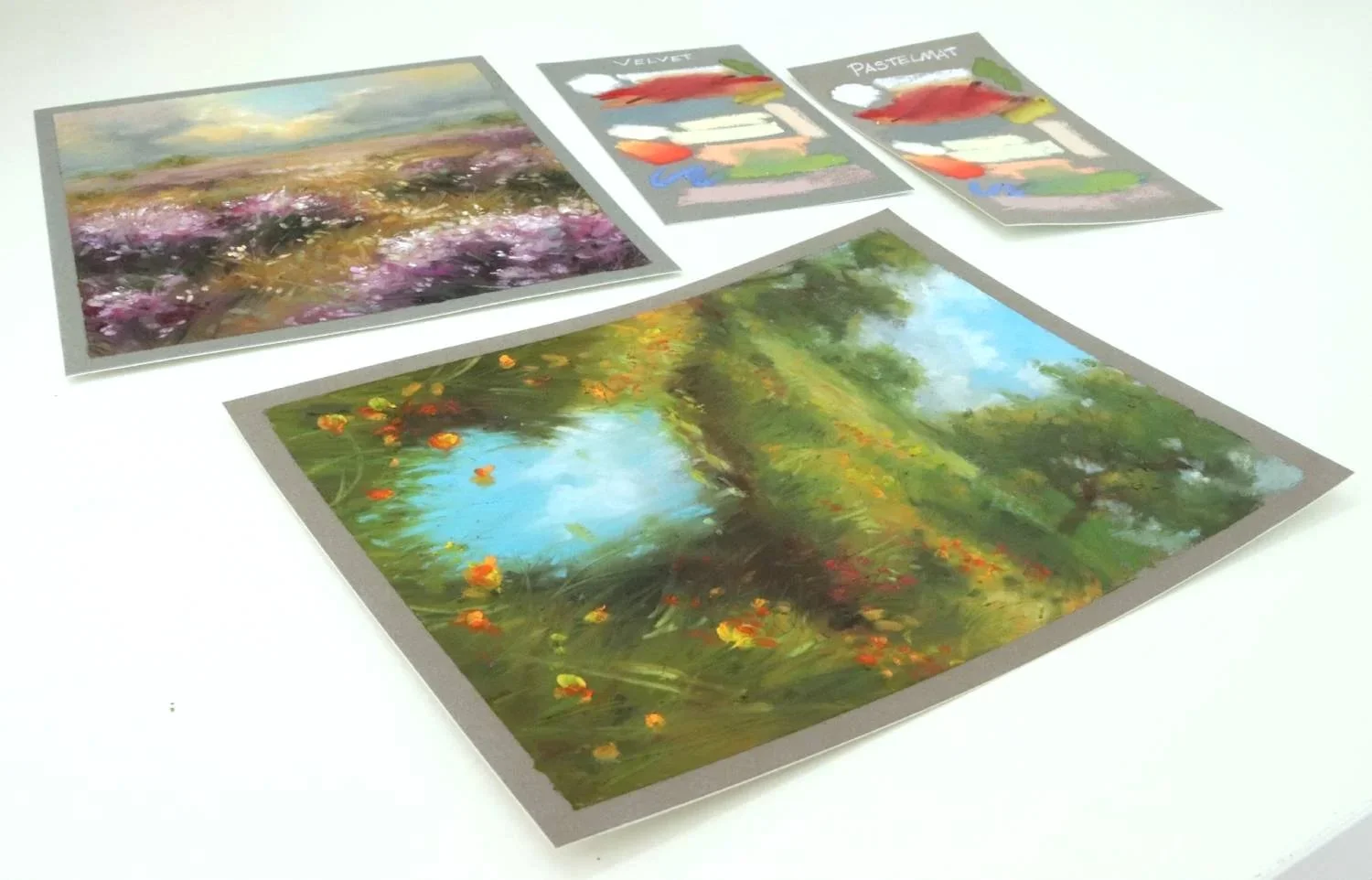 Canson Mi-Teintes review for oil pastel painting