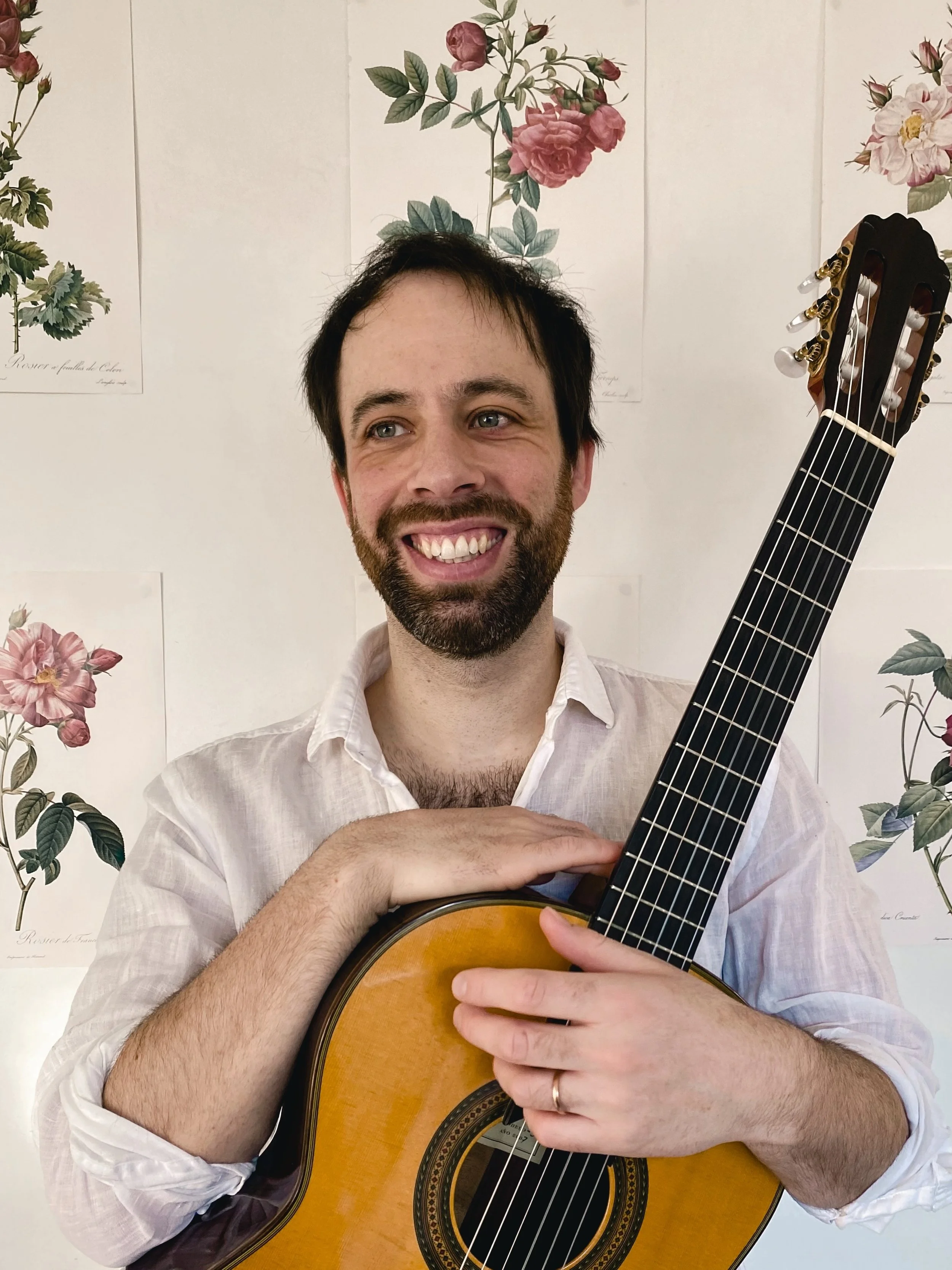 Profile IMAGE  for wedding classical spanish guitarist york