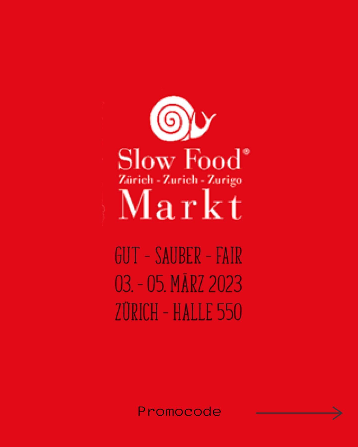 Freja at @slowfoodmarktzuerich 
Meet the baker on Saturday in Halle 550 in Oerlikon. 

💰💰💰
Don&rsquo;t forget to buy the entrance ticket online and use this promocode: SFM23FRE050 to get 5 francs off the ticket. 

#slowfood #slowfoodzurich #frejaa