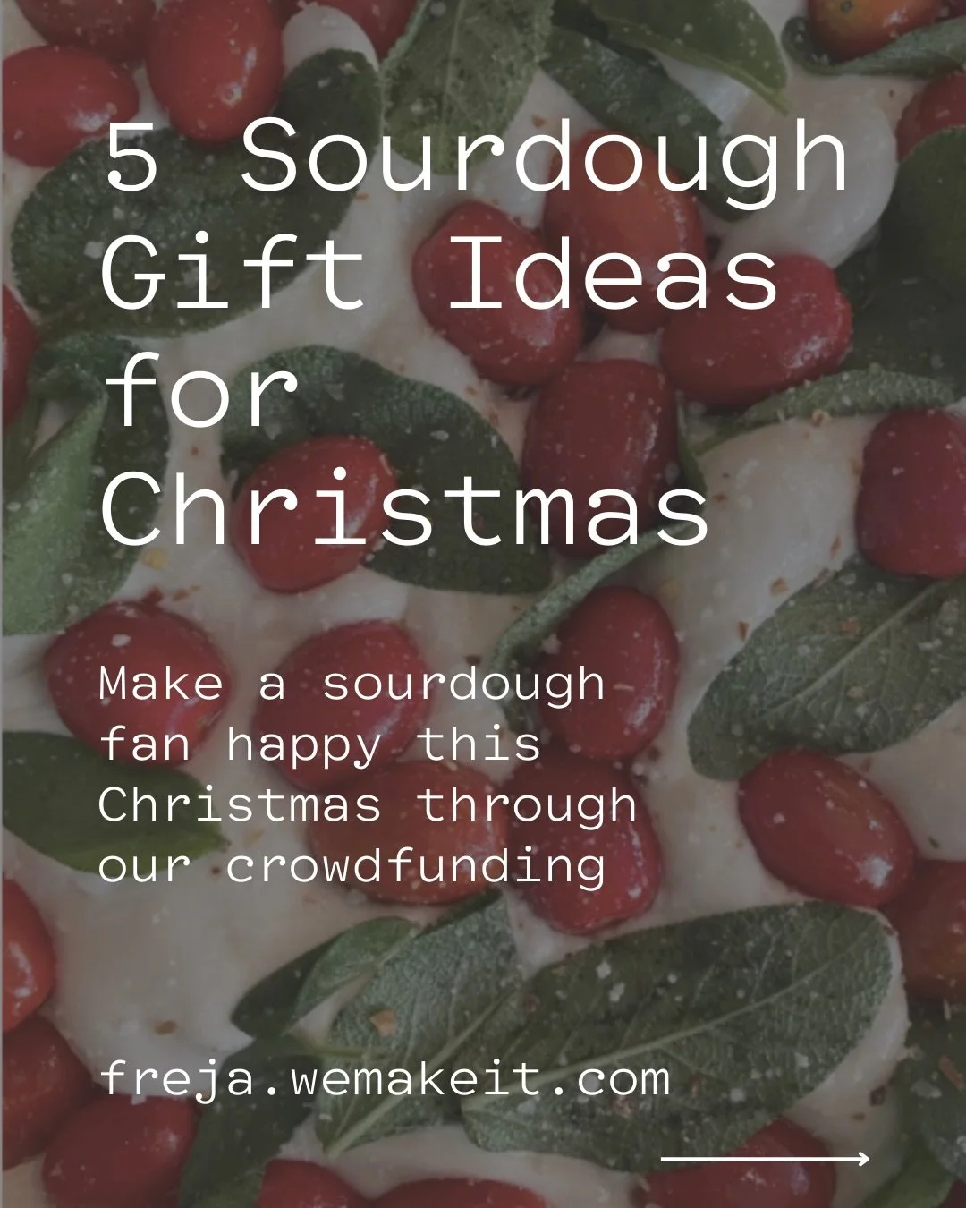 ➡️ Our crowdfunding is live and we are raising funds to equip our new sourdough bakery in Zurich Nord. 

🎁If you want to support us you can also use any of our rewards as a Christmas gift. 
After the campaign closes just send us an email and we will