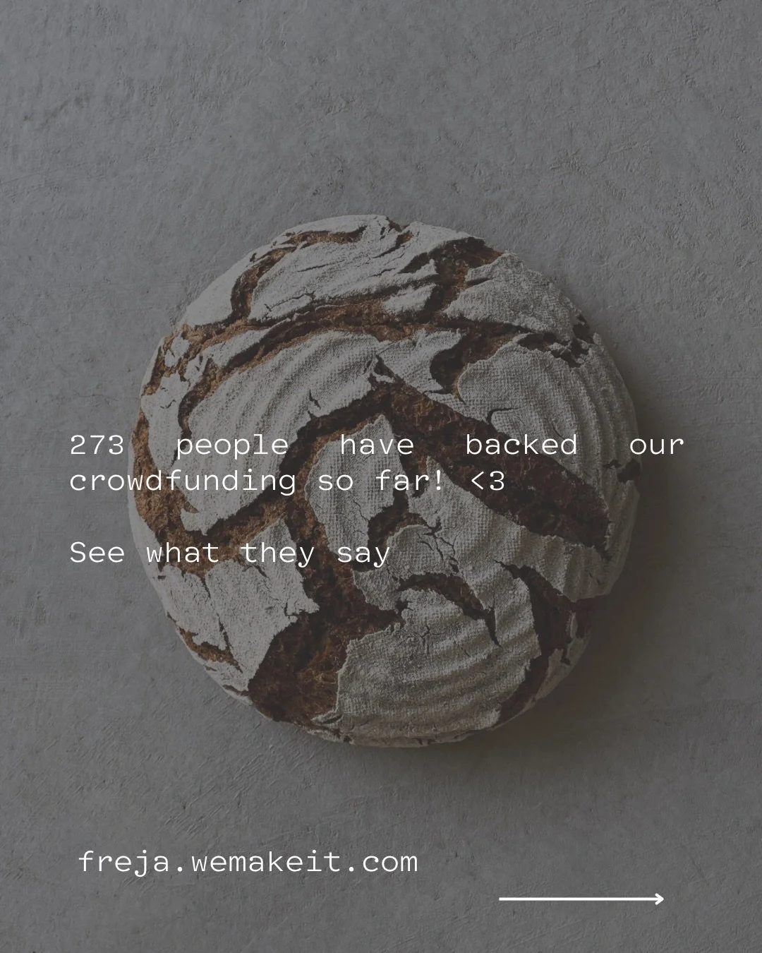 🚀 There are only three days left of the campaign and we wanted to take a moment to thank our backers for supporting us and for their wonderful words. We are overwhelmed and excited to welcome you into the bakery in 2026.

If you want to be part of t