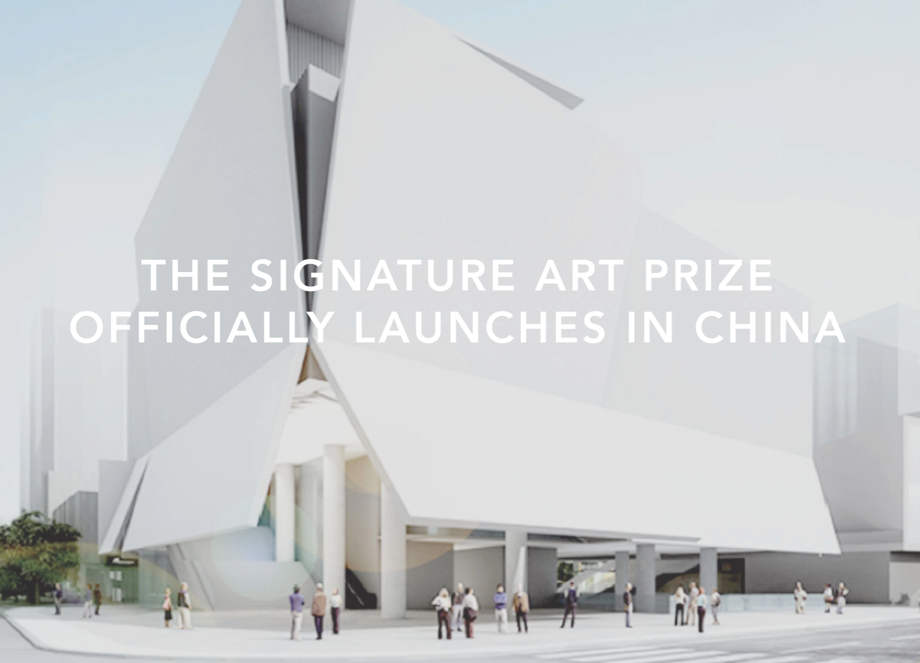 The Signature Art Prize Officially Launches in China