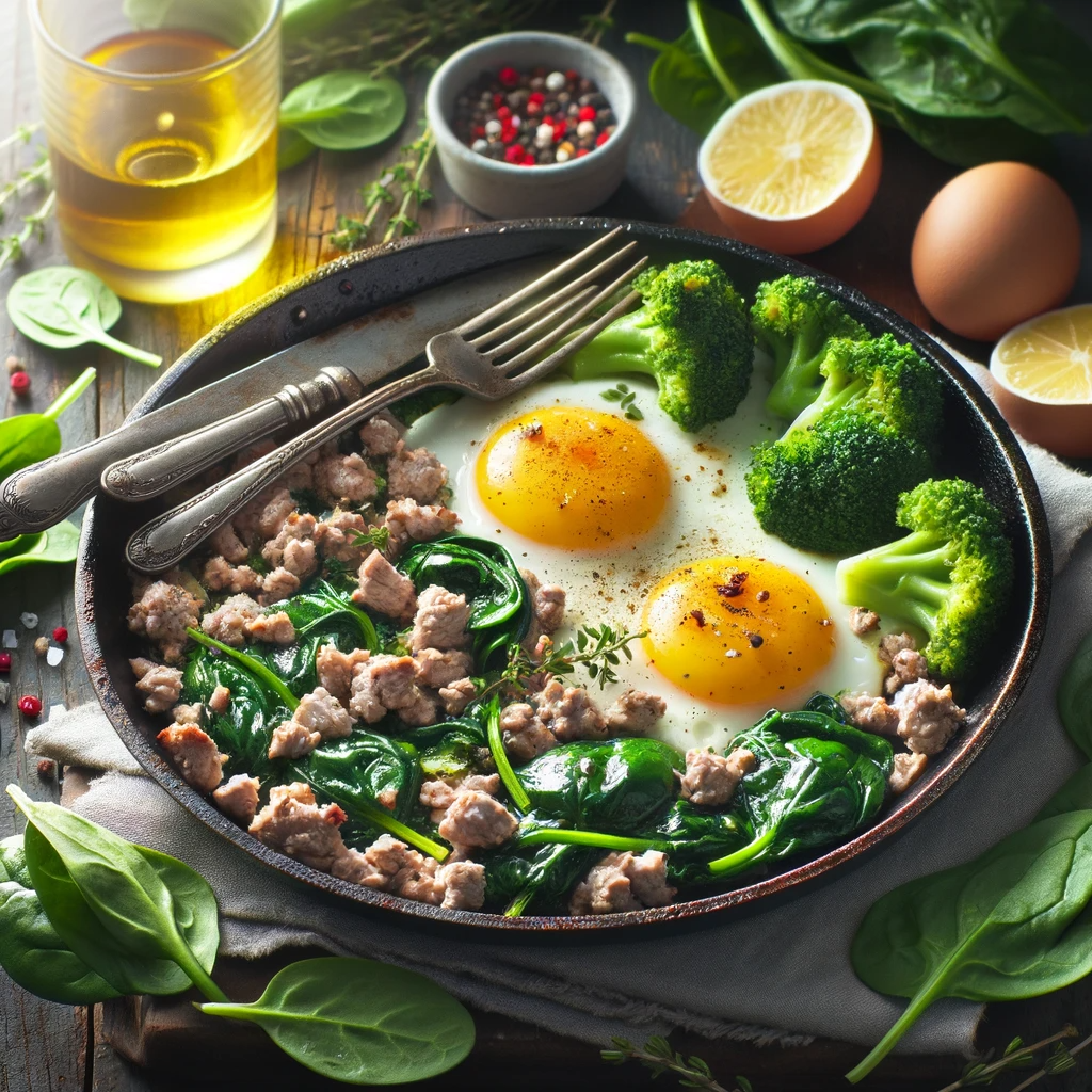Healthy Turkey and Egg Skillet Recipe Easy & Nutritious Breakfast — Alison Bladh