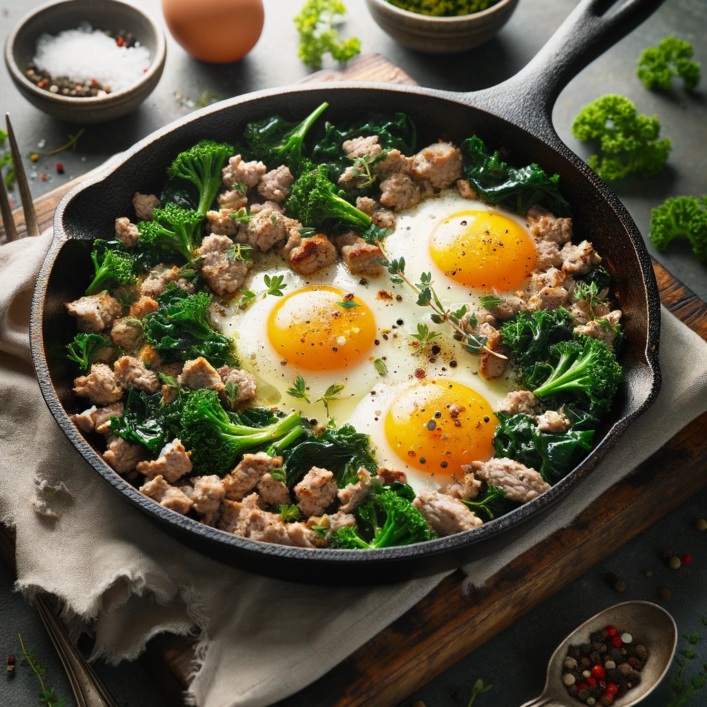 Healthy Turkey and Egg Skillet Recipe Easy & Nutritious Breakfast