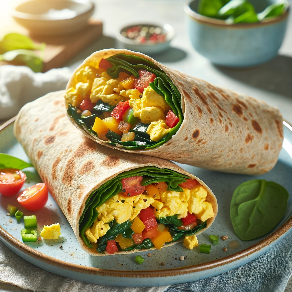 Healthy Whole Wheat Egg Wrap Recipe NutrientPacked Breakfast Delight