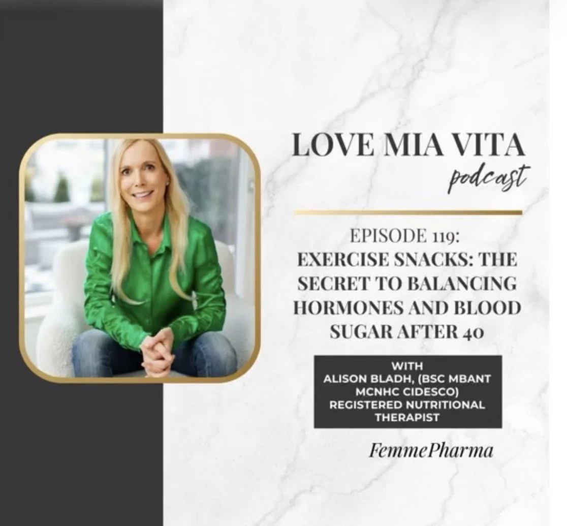 Exercise Snacks for Women Over 40: Balance Hormones and Blood Sugar Naturally