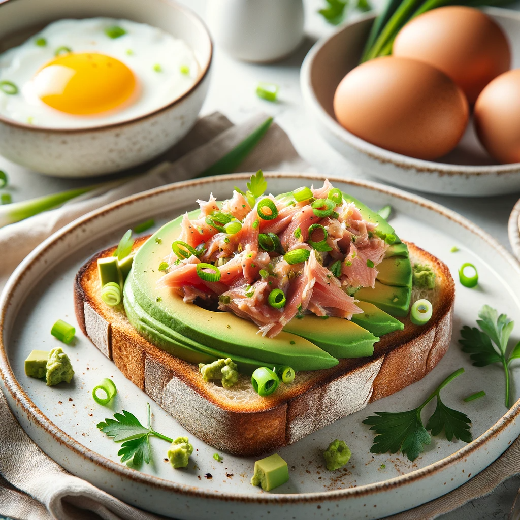 Revitalising Tuna, Egg & Avocado Sourdough Toast Recipe A Nutrient