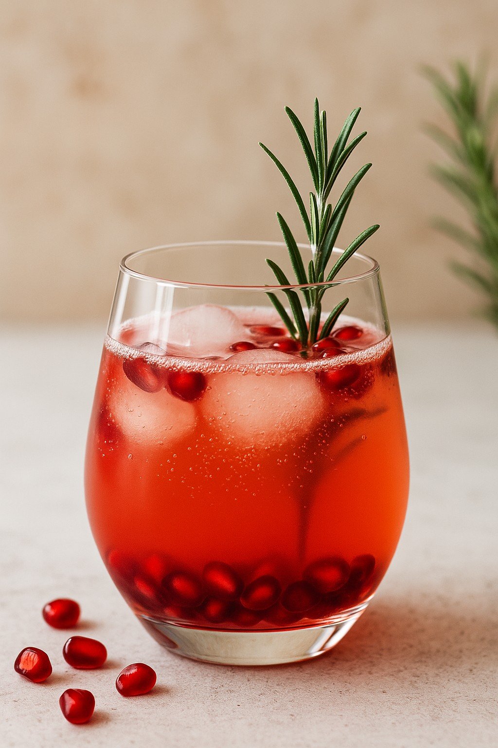 Pomegranate Rosemary Refresher