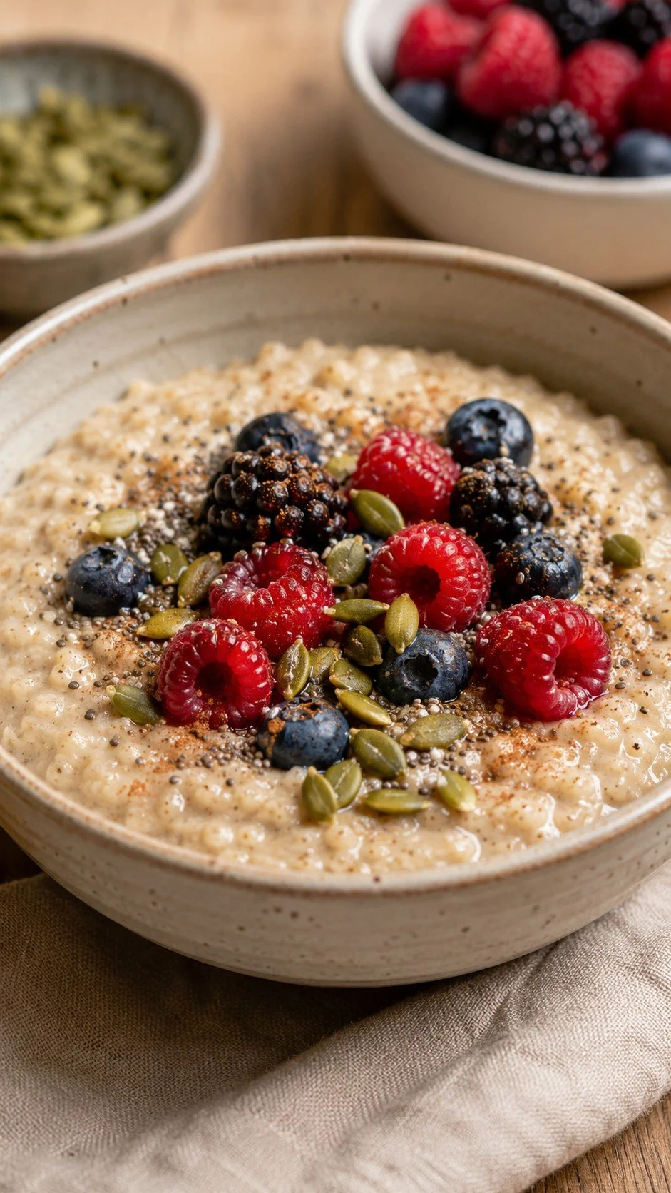 Creamy Millet Porridge | Healthy Gluten-Free Breakfast for Hormone Health