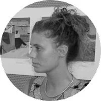 Foto di Samanta in bianco e nero