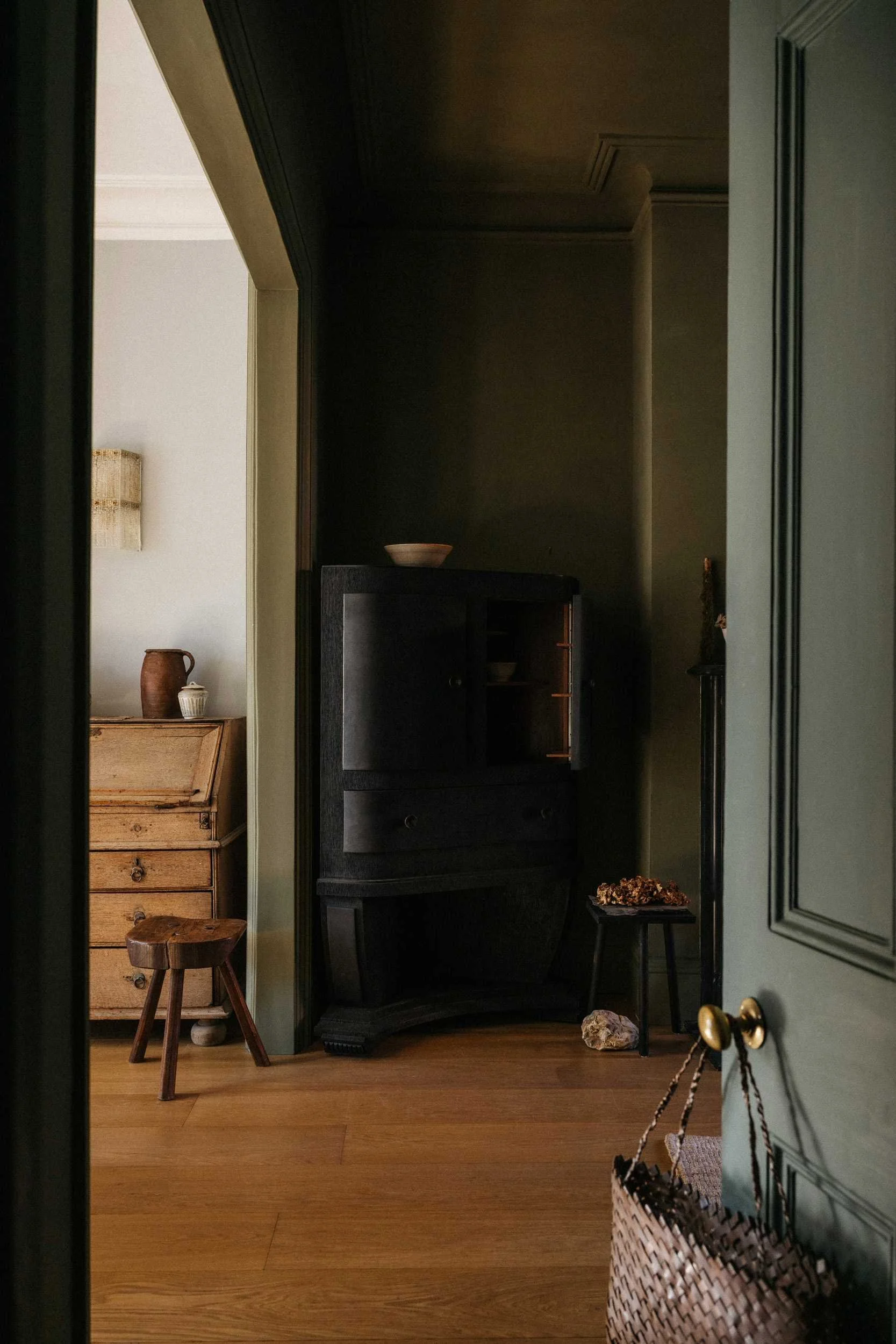 Living room painted in  Atelier Ellis' I Went Outside, Is-land, and Emily.