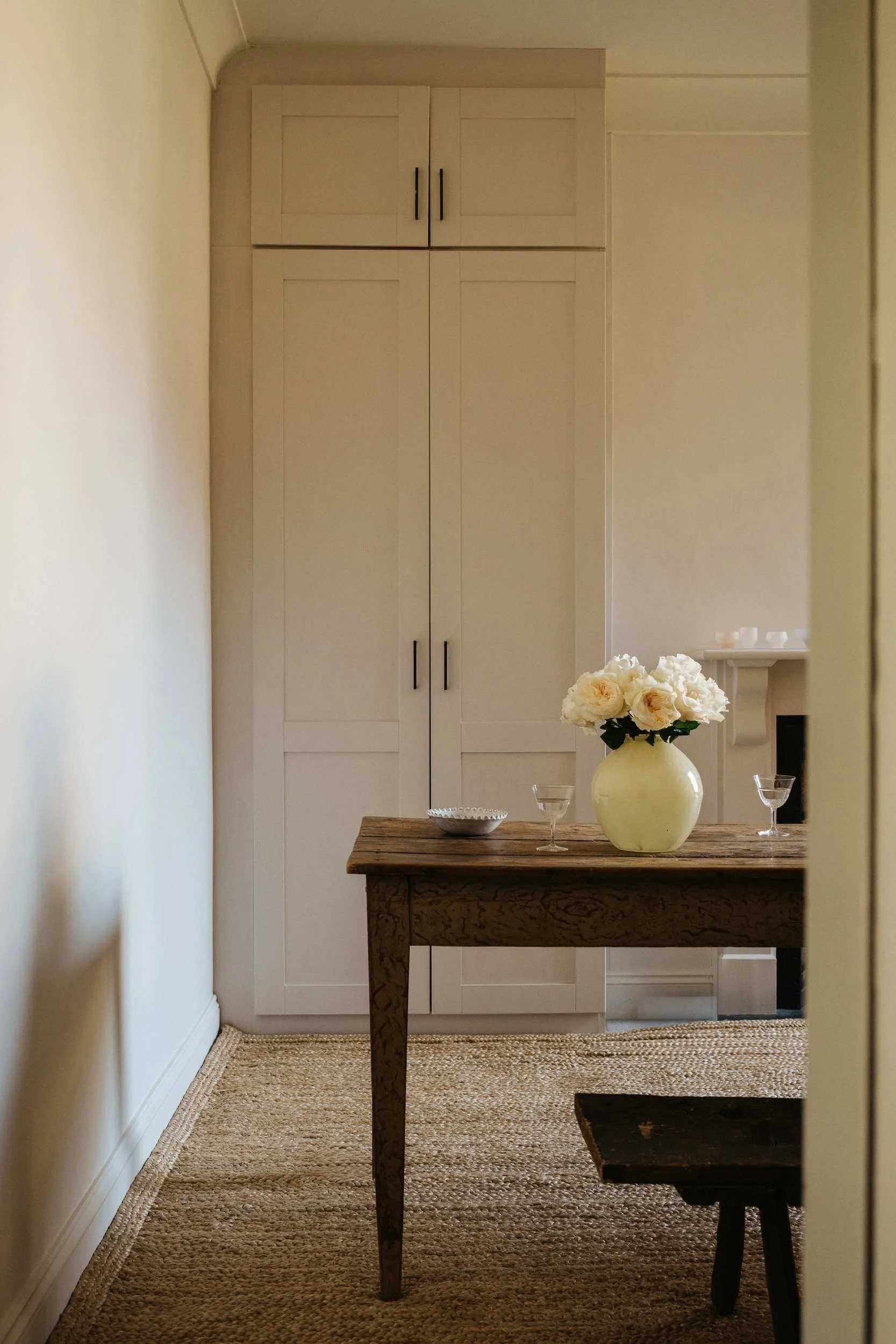 Room painted in Atelier Ellis' colours Hello and I Love You.