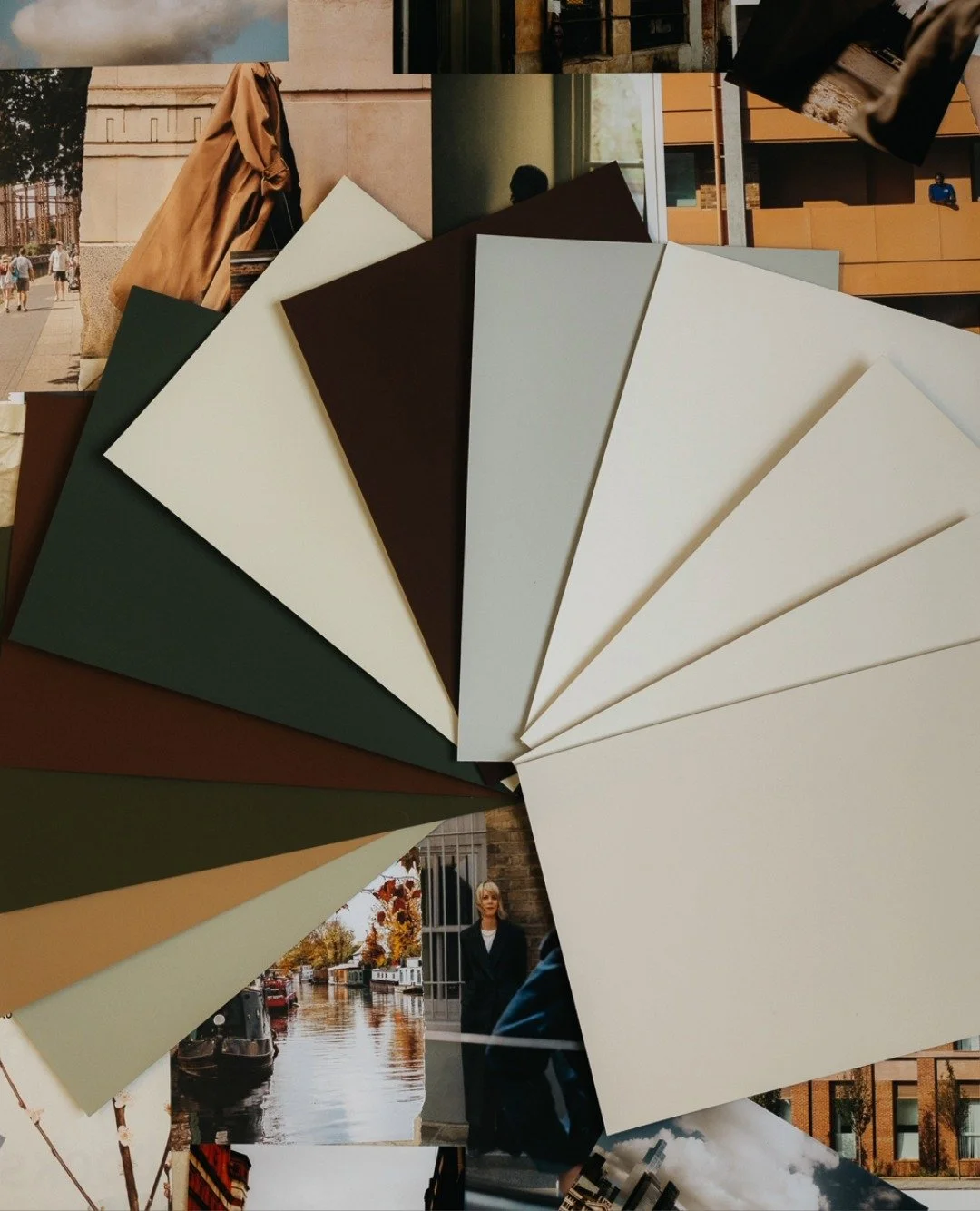 Samples -  A4  Hand painted Colour Cards