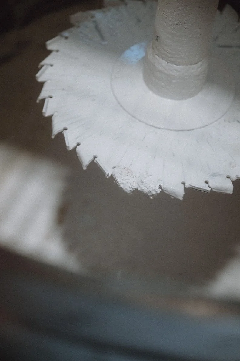 Mixing blade used as part of our paint manufactory process.