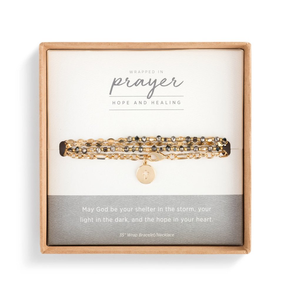 Wrapped in Prayer - Necklace/Bracelet combo — The Cotton & Crown Co.