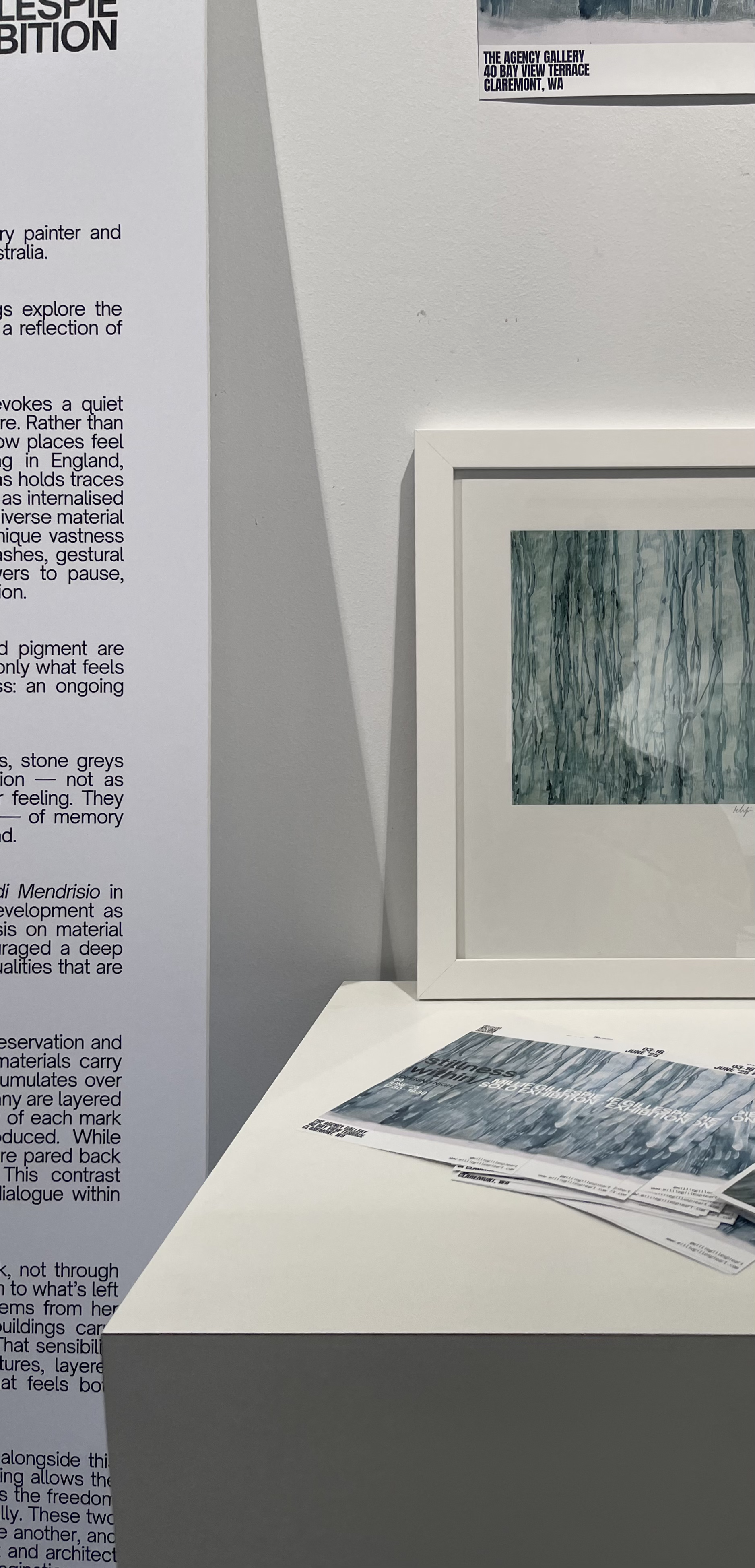 Stillness Within / Solo Exhibition at The Agency Gallery, June 2025