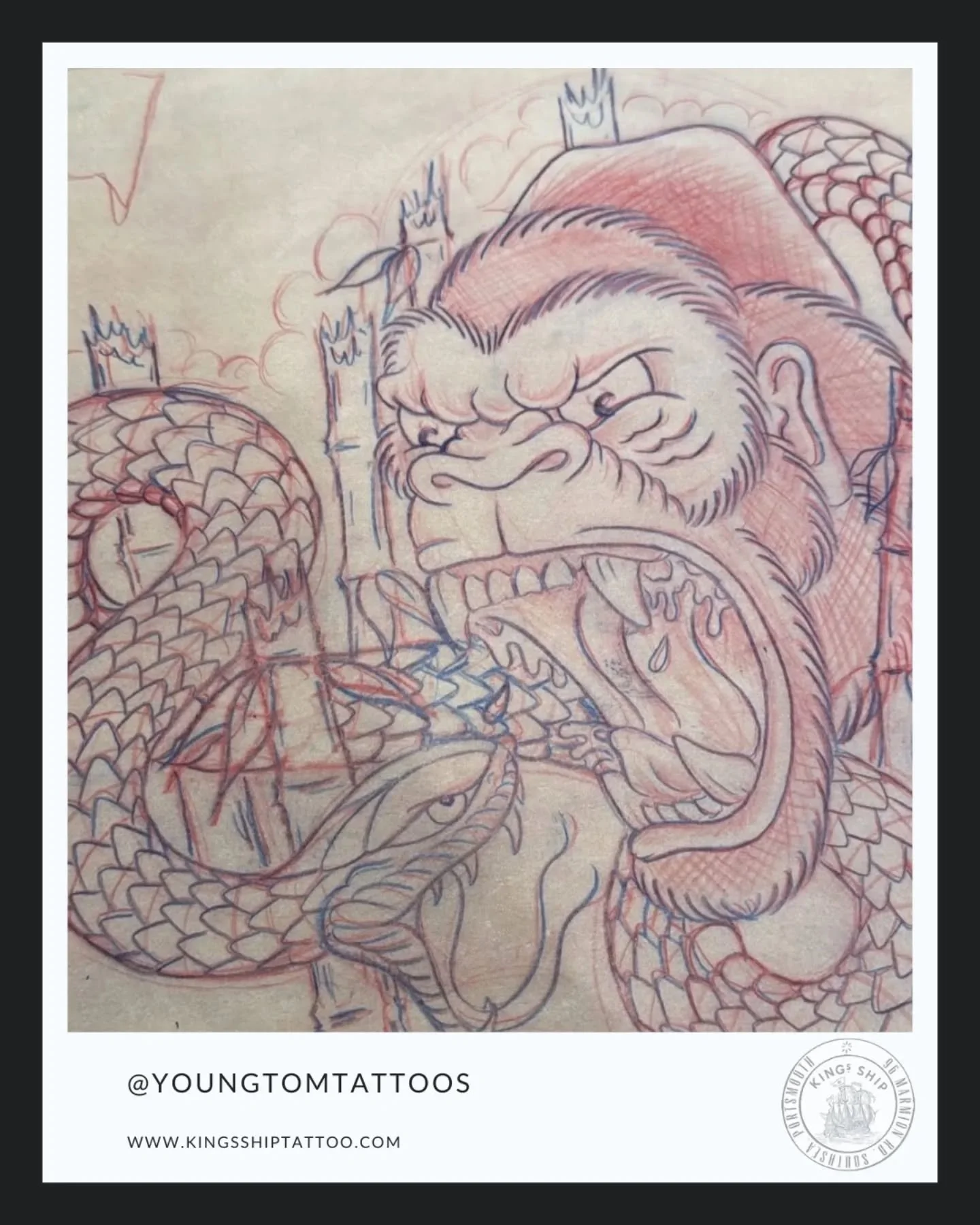 @youngtomtattoos 

Has tons of new flash pieces drawn up. 

Dm Tom to book. Walk ins available Wednesday- Sunday 

#tradtattoos #tattoo #southsea #kingsshiptattoo