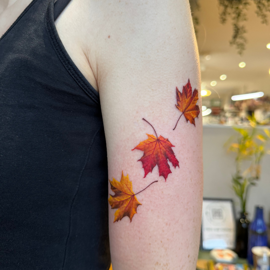 Elizabeth Snook colour realism tattoo realistic tattoo nature tattoo Kings Ship Tattoo Southsea Portsmouth