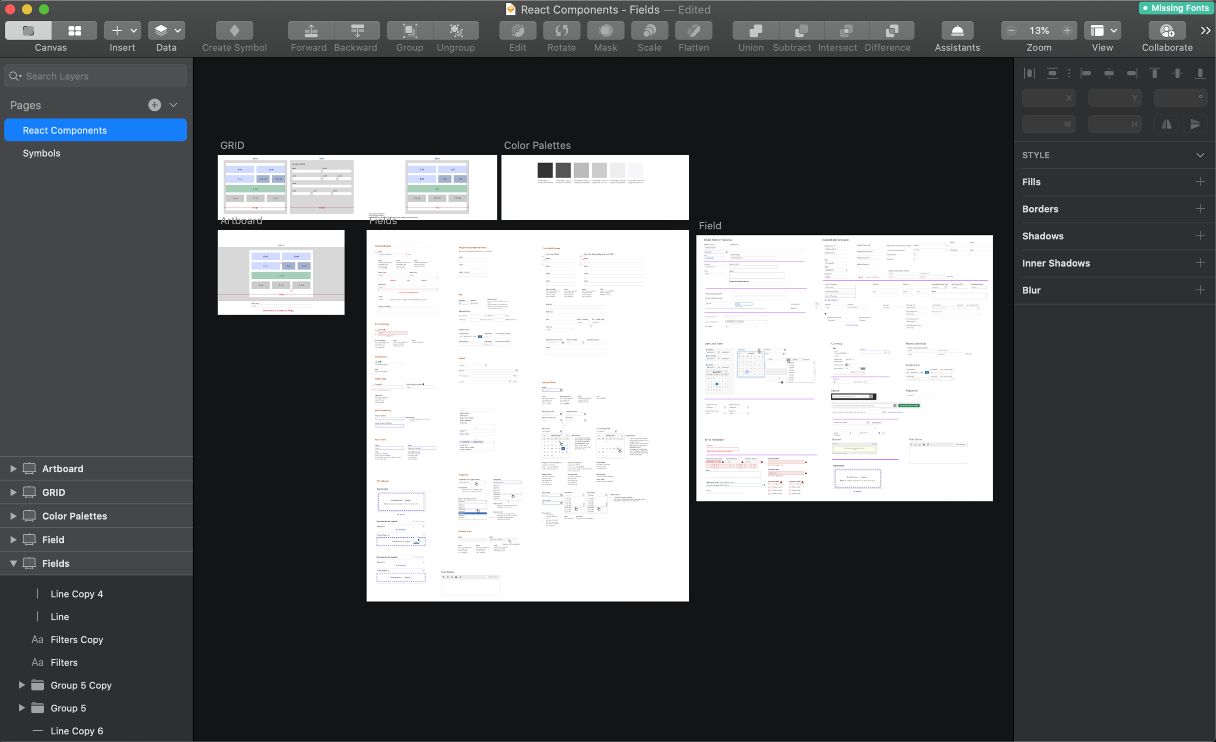 Design System in Sketch 1