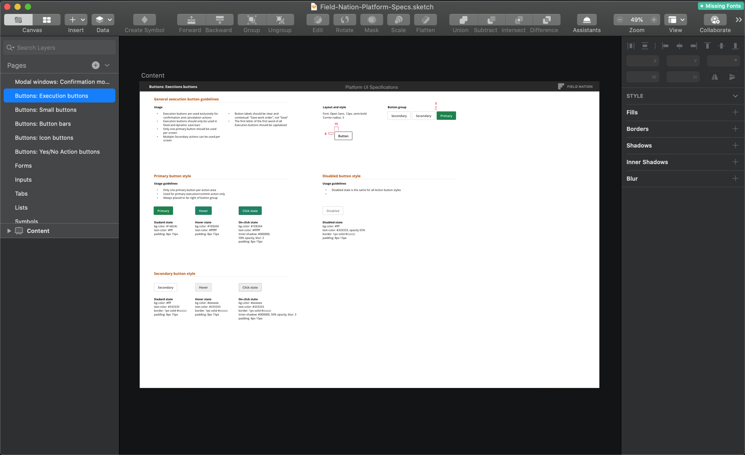 Design System in Sketch 2